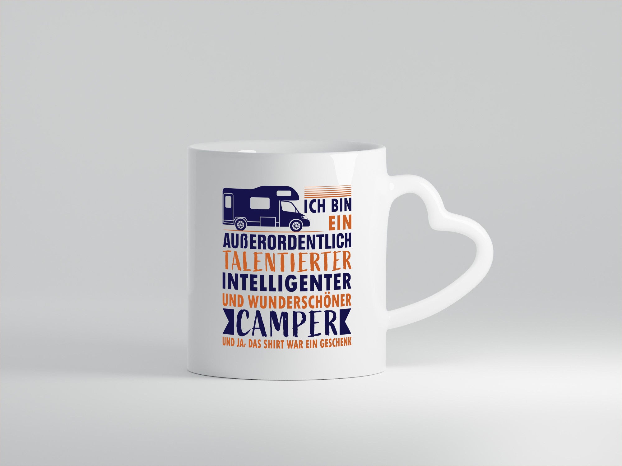 Talentierter | Intelligenter Wunderschöner Camper lustiger Spruch Geschenk