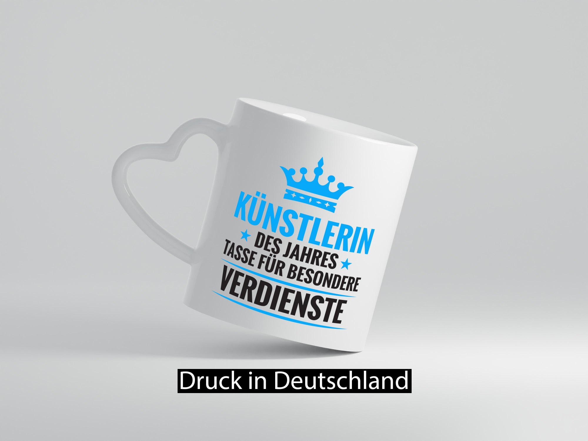 Besonderer Verdienst: Künstlerin | Kunst lustiger Spruch Geschenk Humor