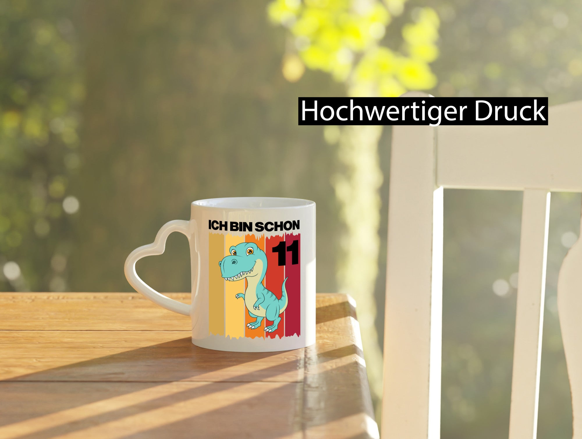 11. Geburtstag | 11 Jahre Dinosaurier lustiger Spruch Geschenk Geschenkidee