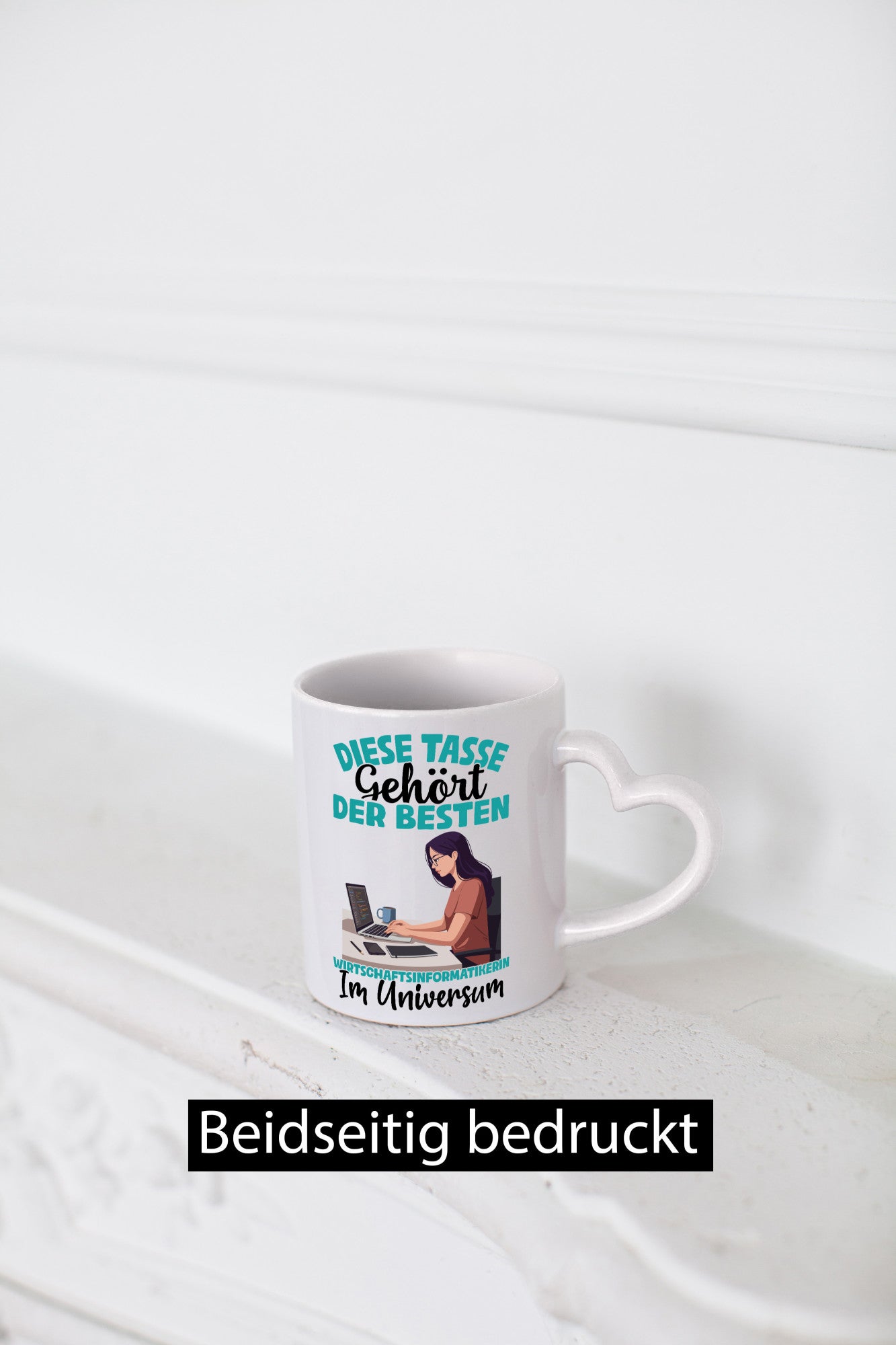 Im Universum: Wirtschaftsinformatikerin | Informatikin Geschenkidee Humor Tasse