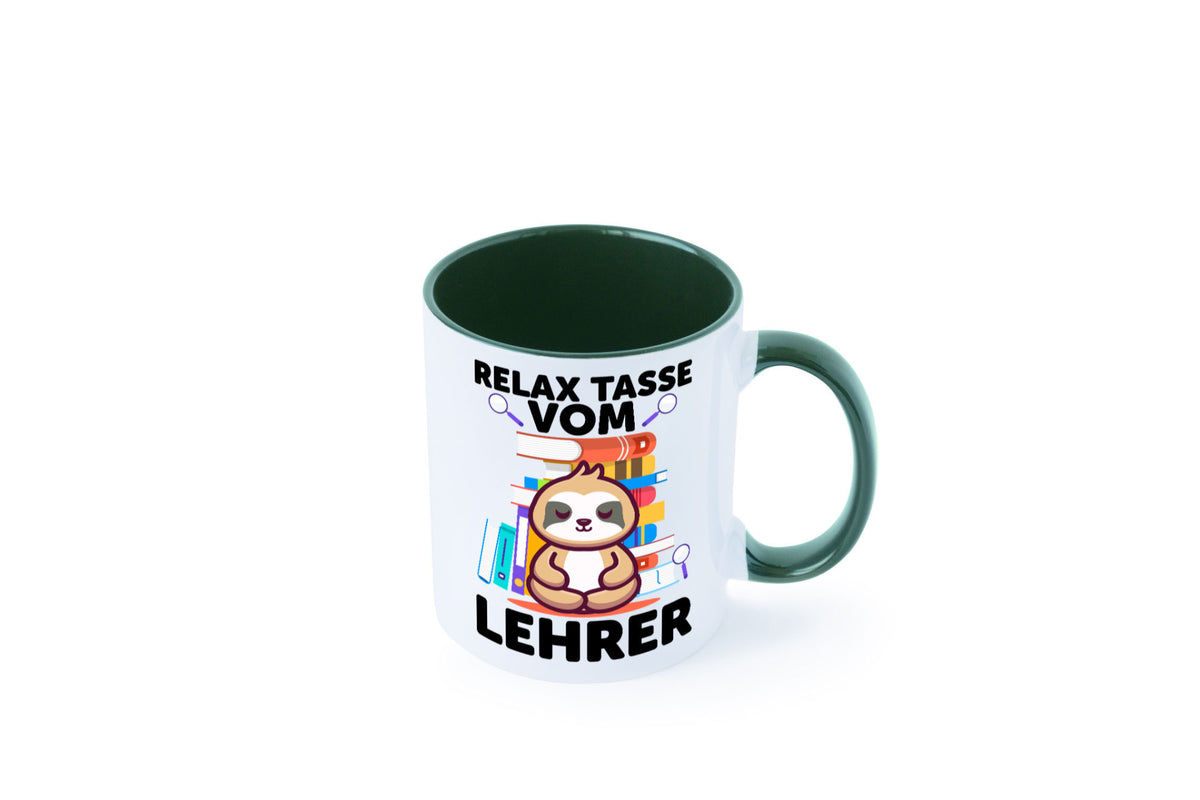 Relax Tasse: Lehrer | Schule Beruf Schüler lustiger Spruch Geschenk Arbeit
