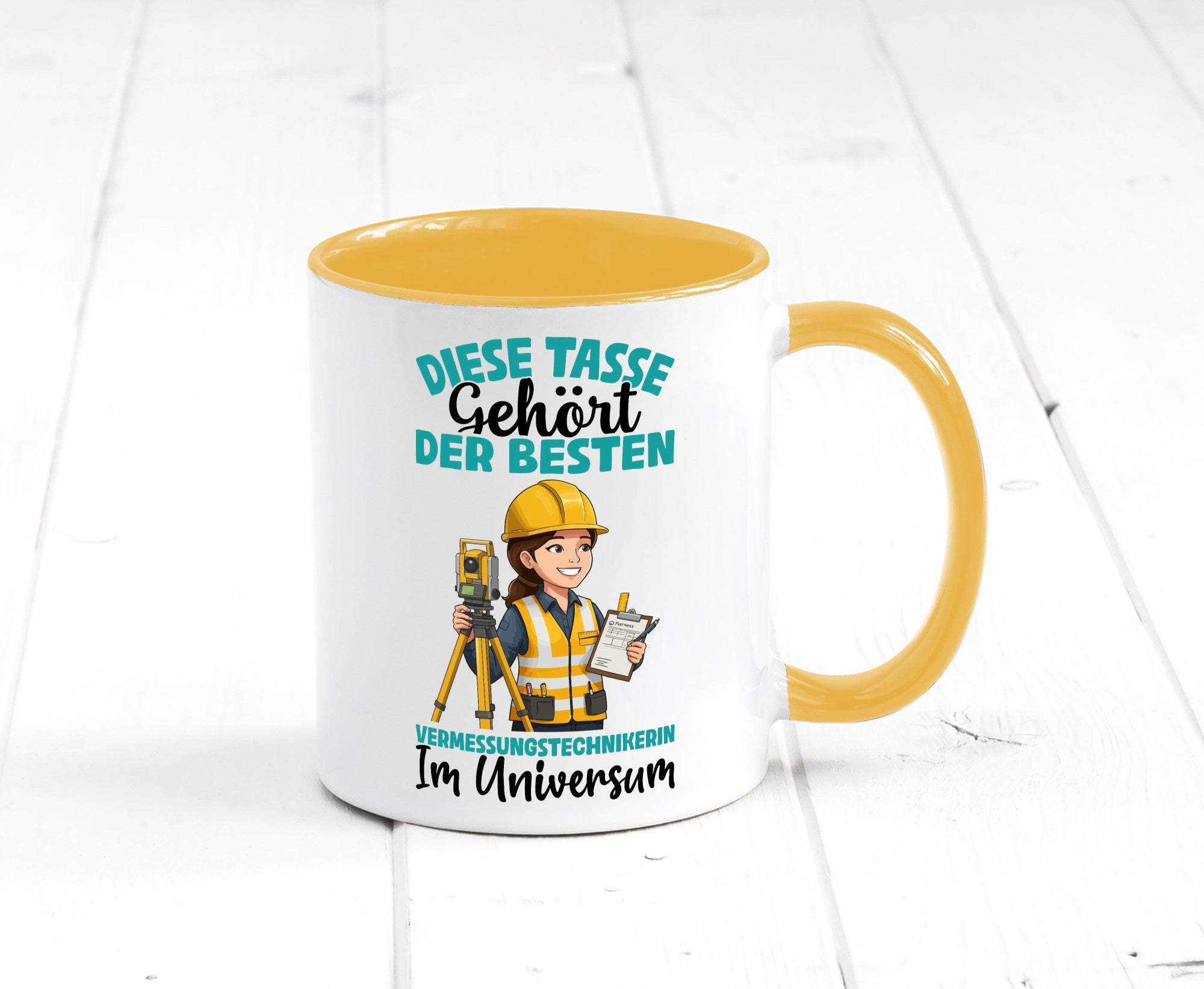 Im Universum: Vermessungstechnikerin | Techniker lustiger Spruch Geschenk Humor