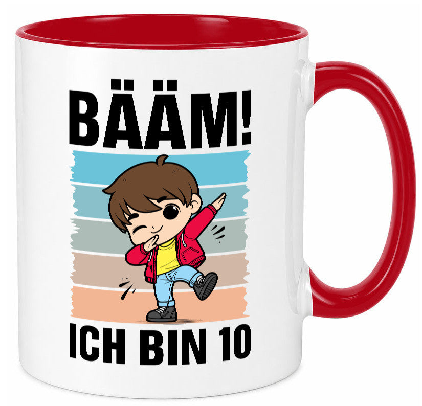 10. Geburtstag | Ich bin 10 Jahre Bäääm Dabbing Kind Humor Geschenkidee Tasse