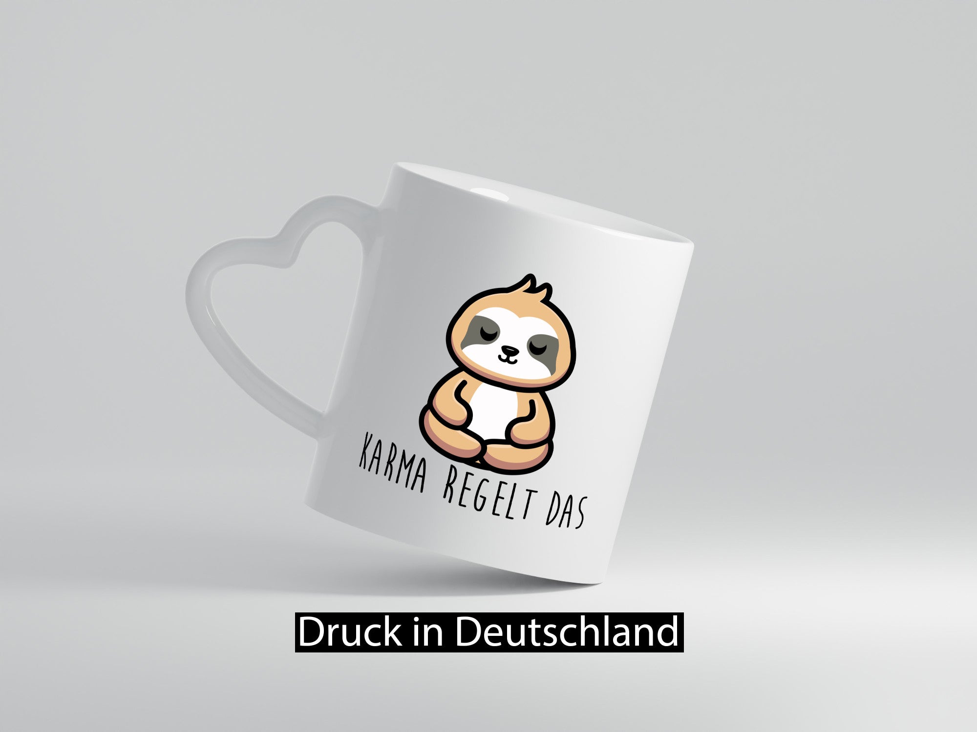 Karma regelt das | Yoga Faultier Meditation Chillen Geschenk Tierliebhaber