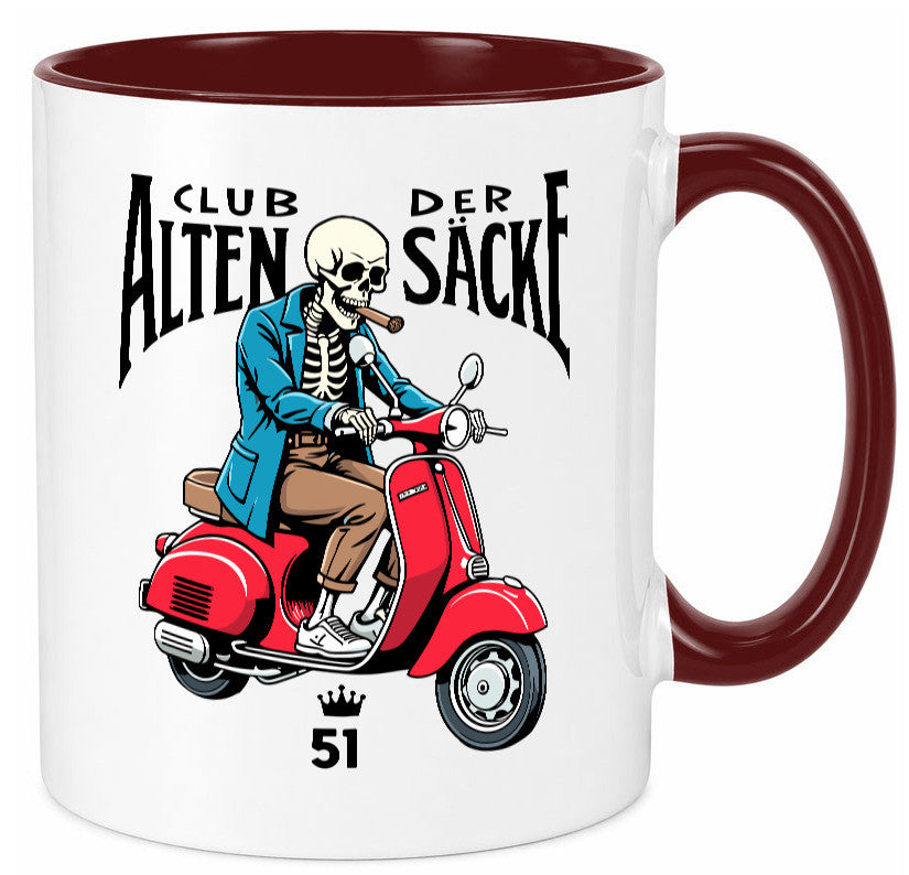 51. Geburtstag | 51 Jahre Club der alten Säcke Geschenk Geschenkidee lustiger Tasse