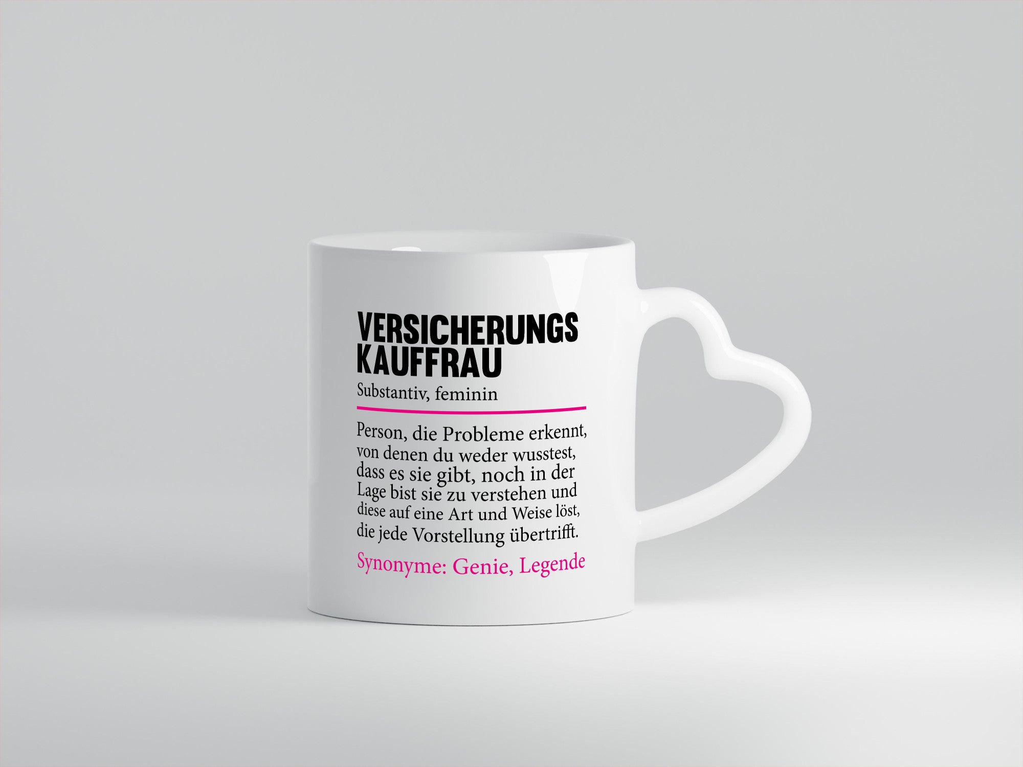 Versicherungskauffrau | Kauffrau Spruch Beruf lustig Arbeit Kollegen Büro