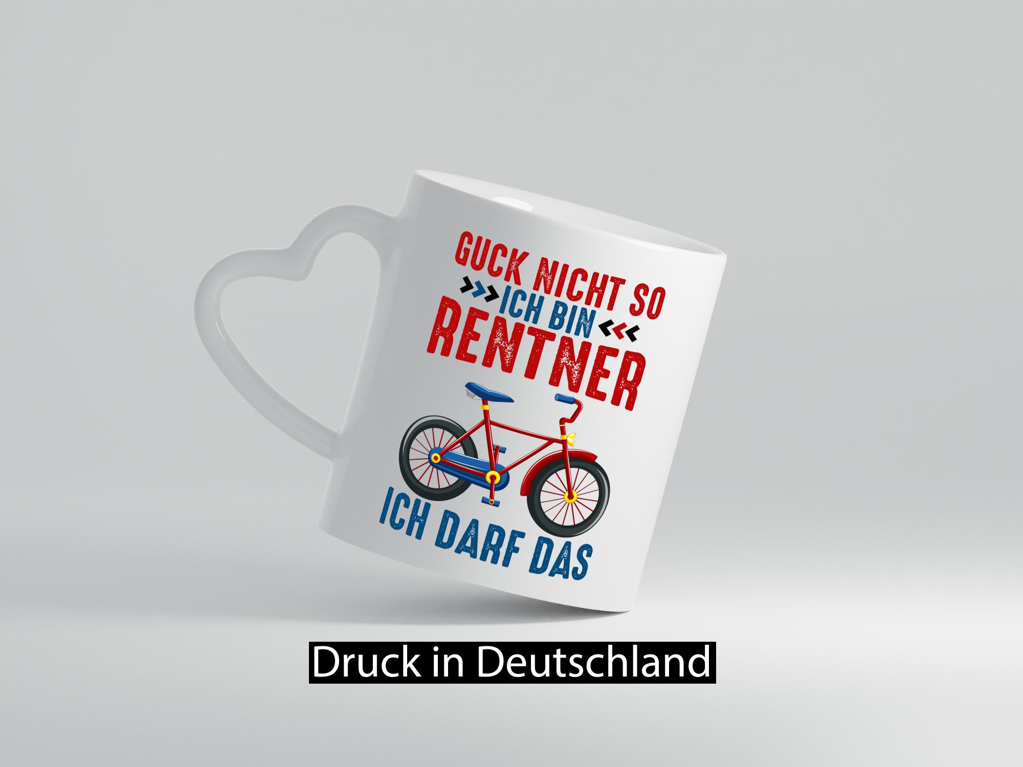 Guck nicht so ich bin Rentner | Ruhestand E-Bike v2 Geschenkidee Jubiläum Humor