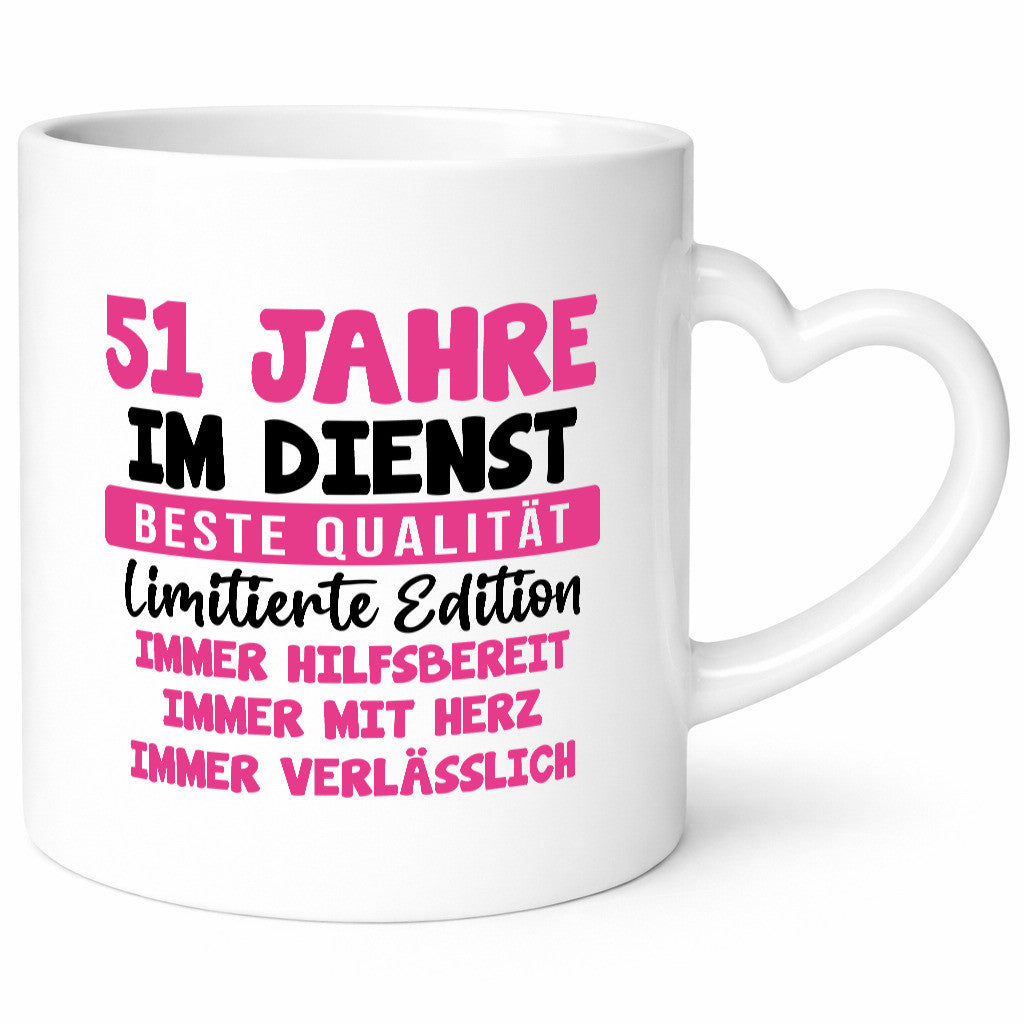 51 Jahre im Dienst | Jubiläum Arbeit v9 Geschenk Kollegen Büro lustiger Spruch