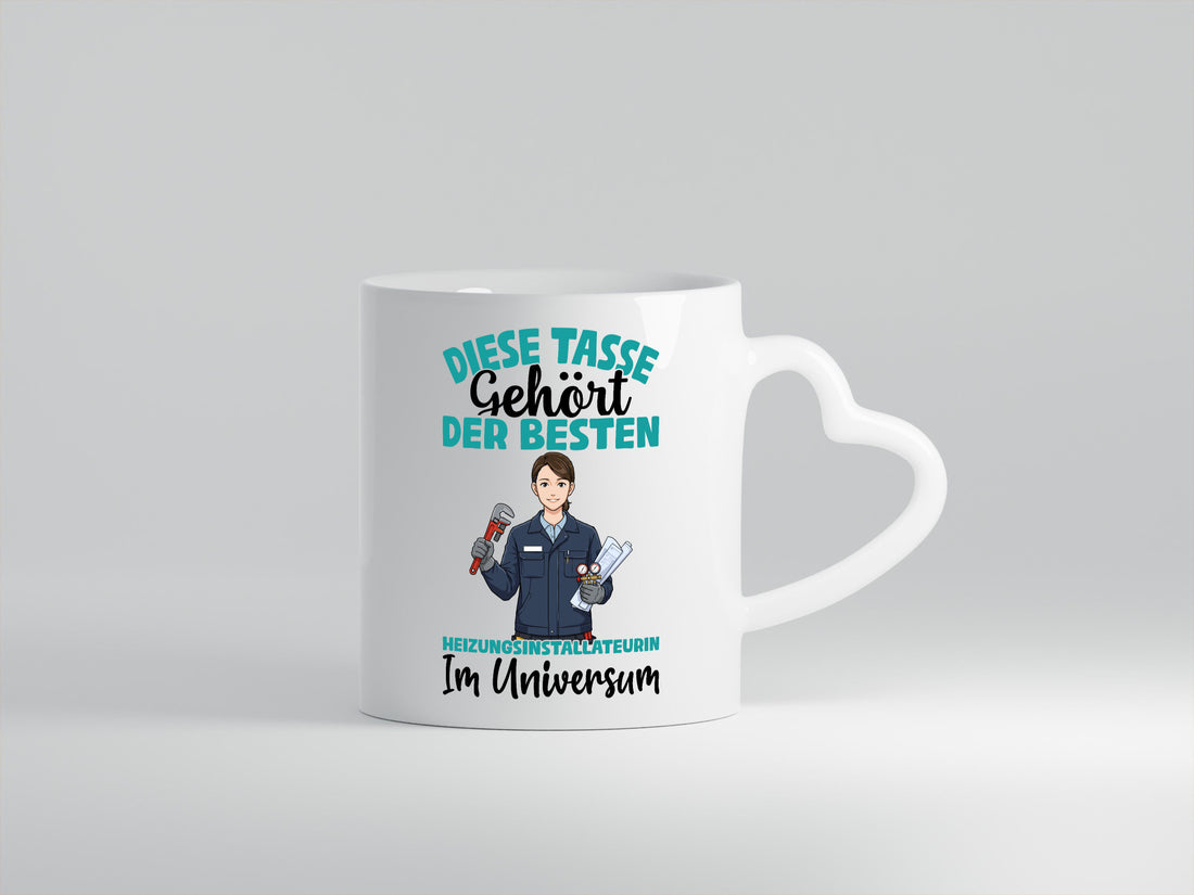 Im Universum: Heizungsinstallateurin | Heizung lustig Humor Geschenkidee