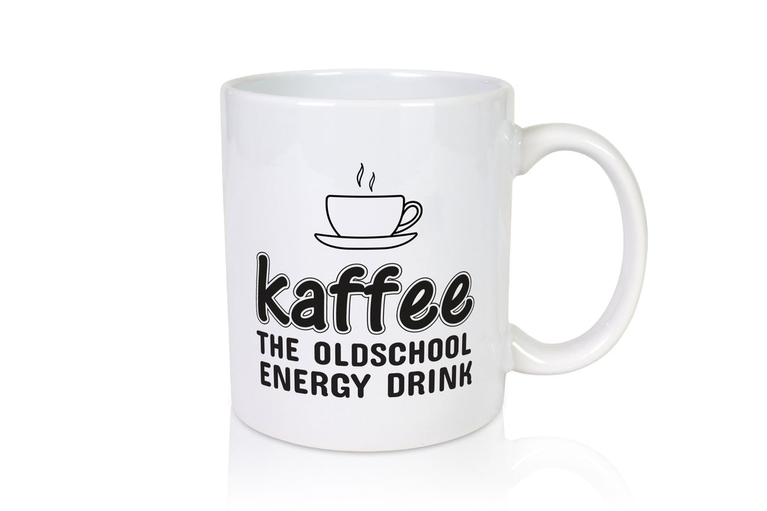 Oldschool Kaffee | Kaffeetrinker Tasse Statement lustiger Spruch Geschenk Humor