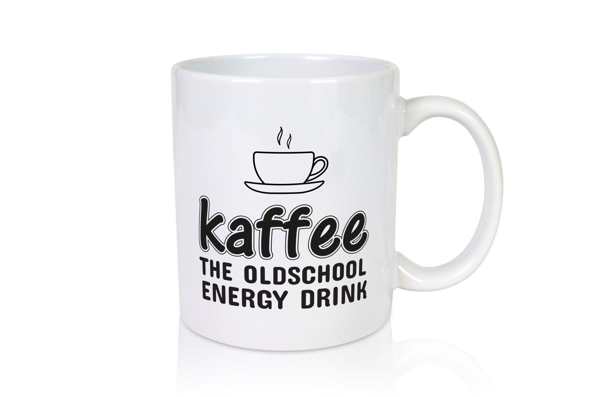 Oldschool Kaffee | Kaffeetrinker Tasse Statement lustiger Spruch Geschenk Humor