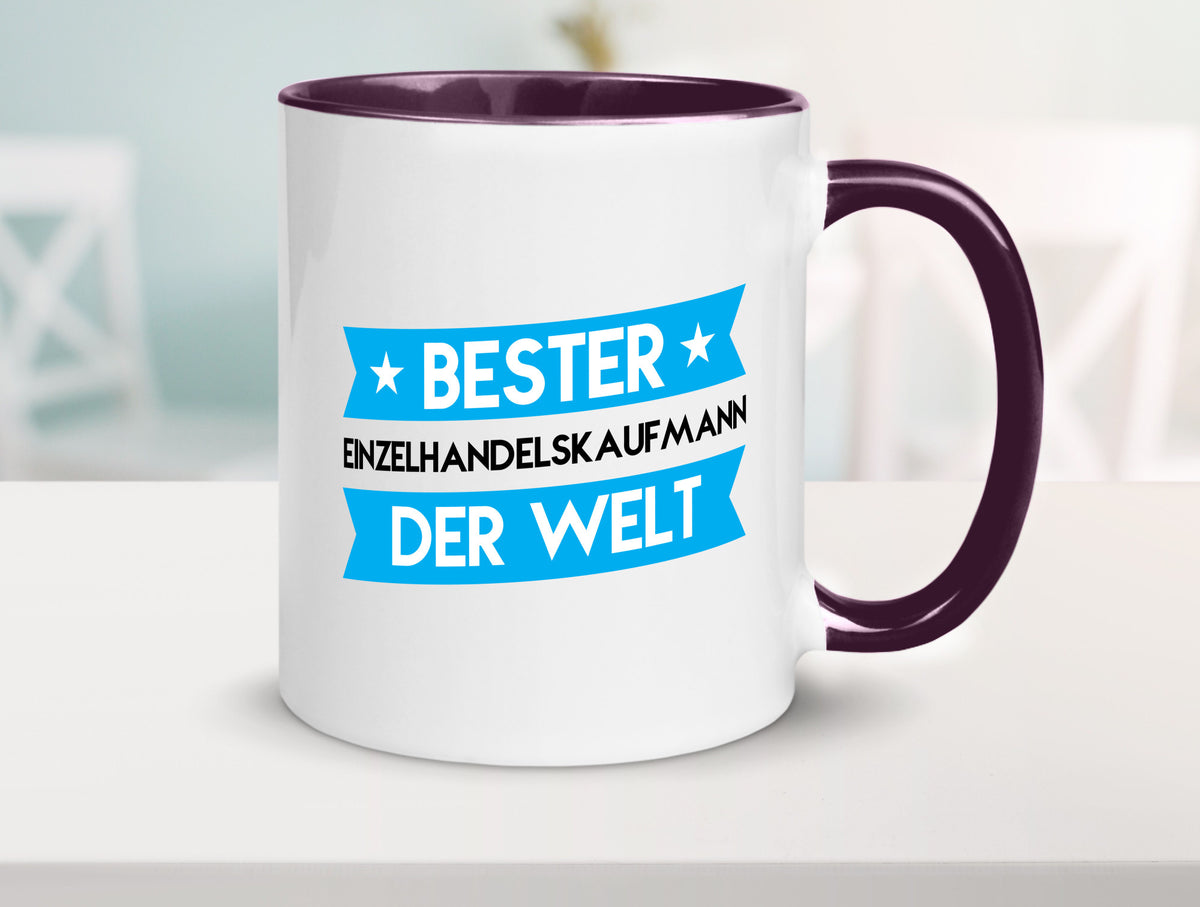 Bester Einzelhandelskaufmann | Einzelhandel Geschenk Humor Geschenkidee Tasse