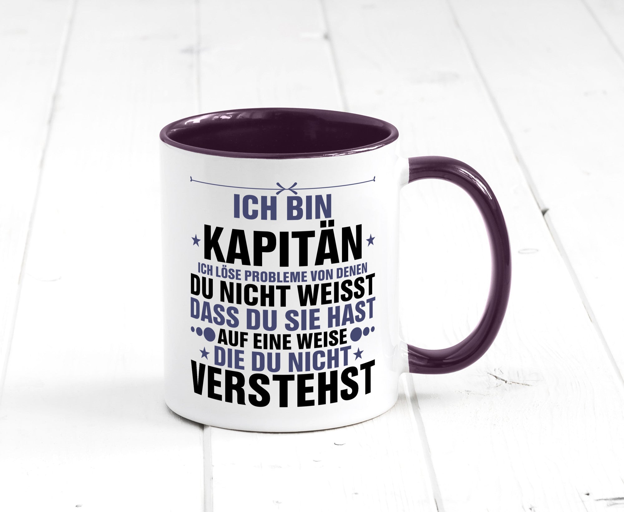 Löse Probleme: Kapitän | Schiffskapitän Schiff v2 Geschenk Humor Geschenkidee