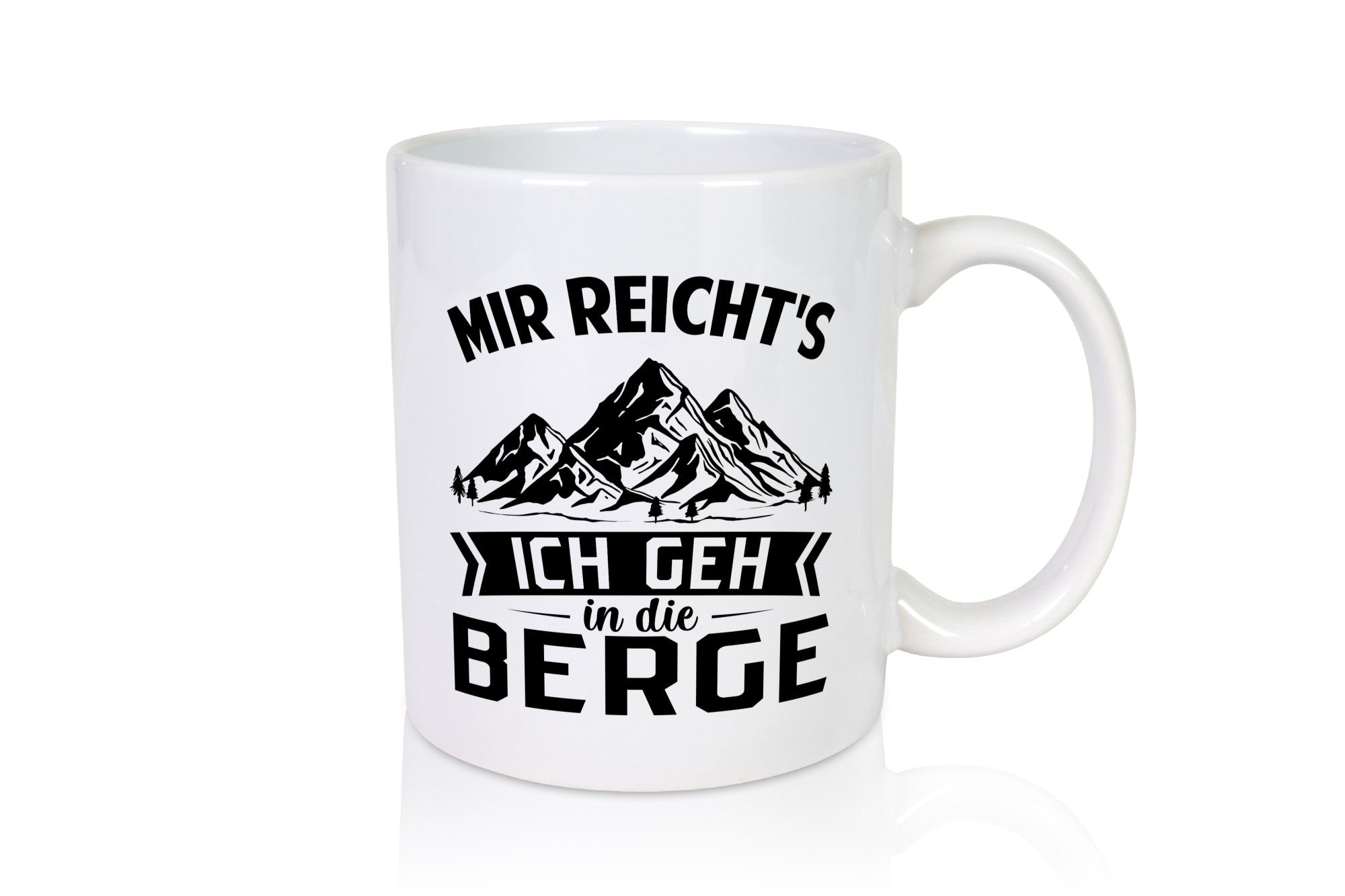 Ich gehe in die Berge | Wandern Natur Laufen lustiger Spruch Geschenk Humor