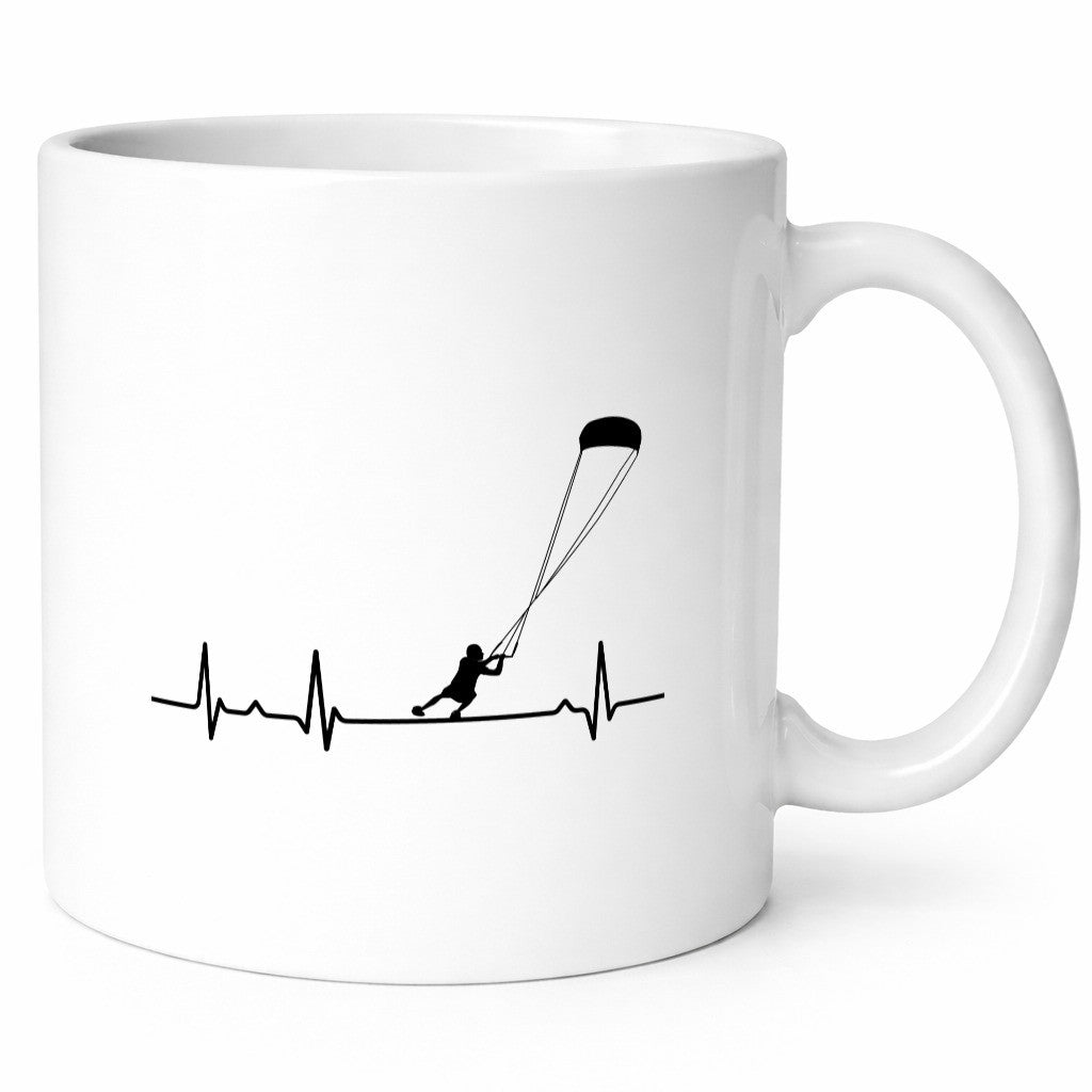 Kitesurfer Motiv | Surfer Kite Surfing Wassersport Humor Geschenkidee Tasse