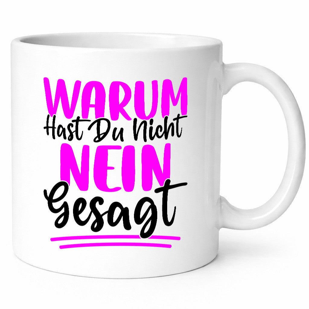 Warum hast du nein gesagt | Ich mag dich nicht v2 lustig Humor Geschenkidee