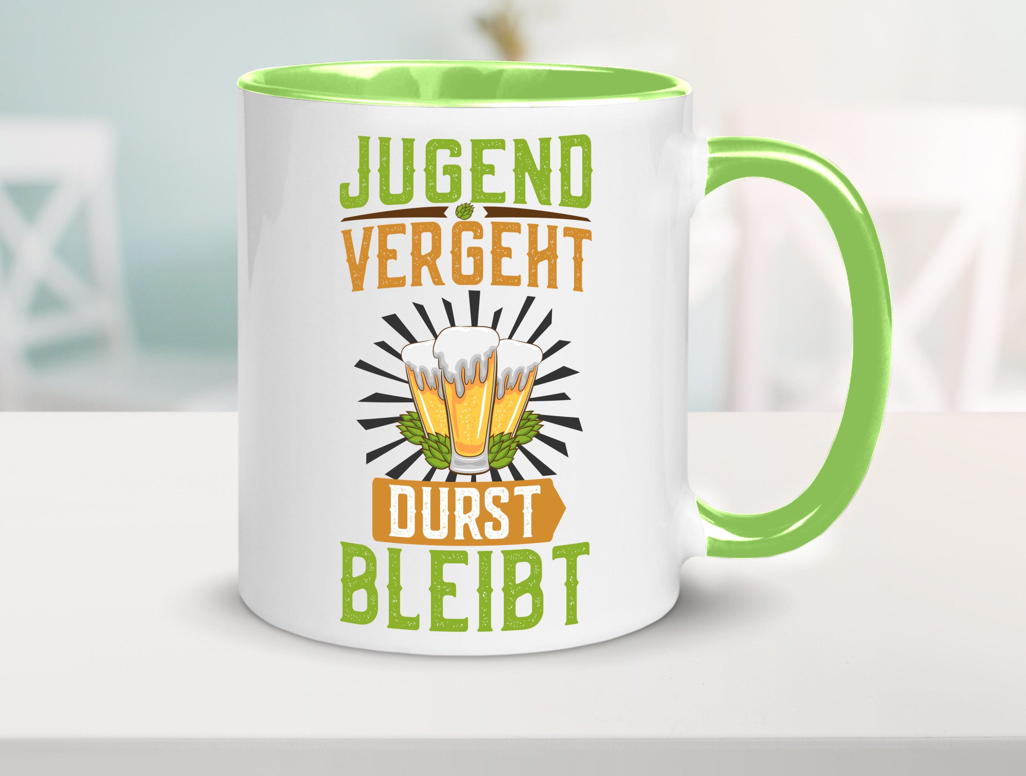 Jugend vergeht durst bleibt | Biertrinker Bierliebhaber lustiger Spruch