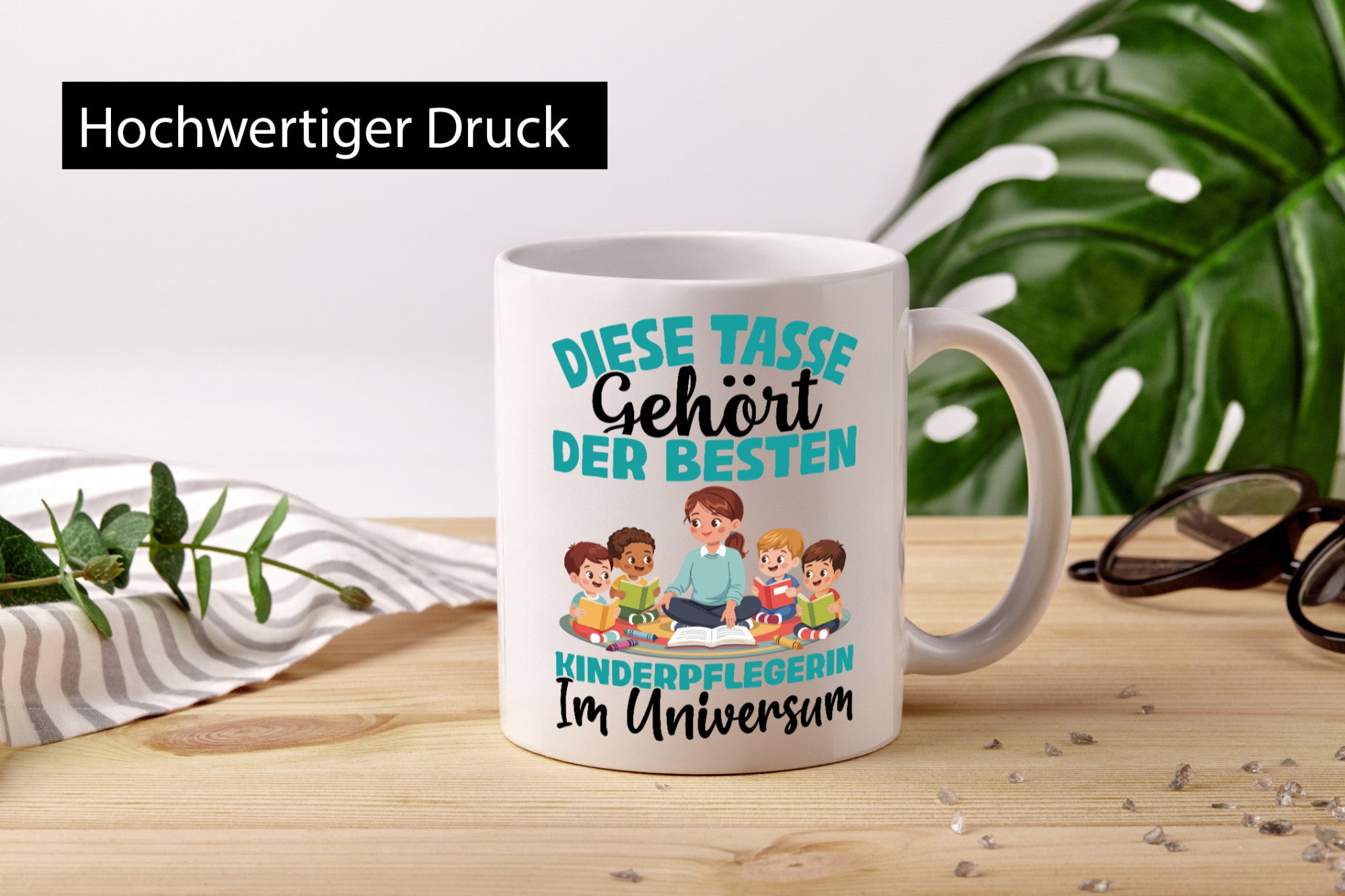 Im Universum: Kinderpflegerin | Kinder Pflegeberuf Geschenkidee Arbeit Kollegen
