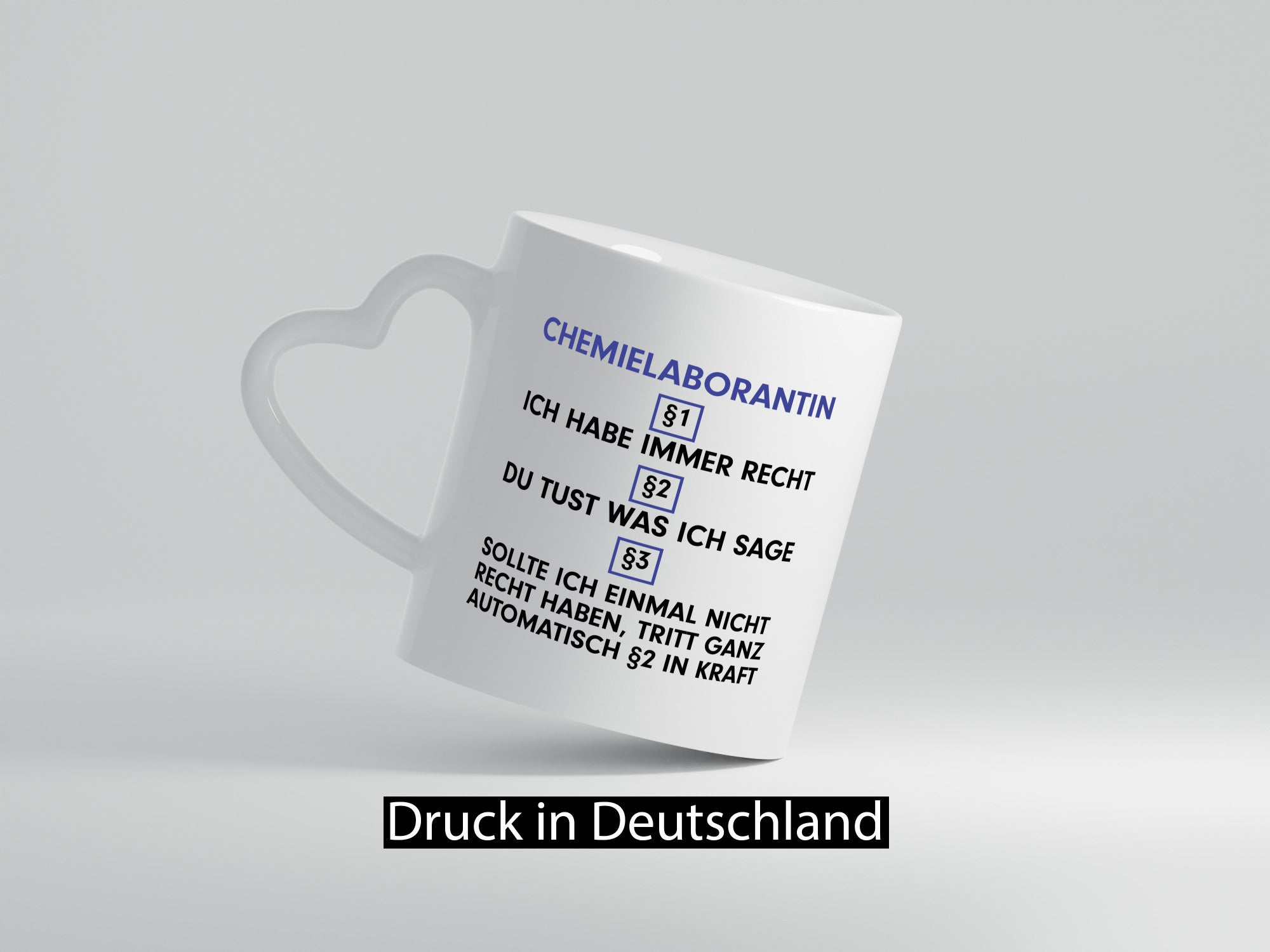 Ich habe immer Recht Chemielaborantin | Laborantin Chemie Humor Geschenkidee