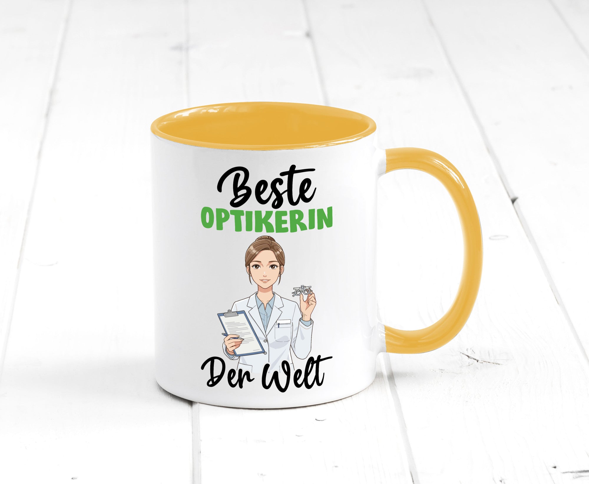 Beste Optikerin | Augenoptik v2 Geschenk Humor Geschenkidee lustiger Spruch