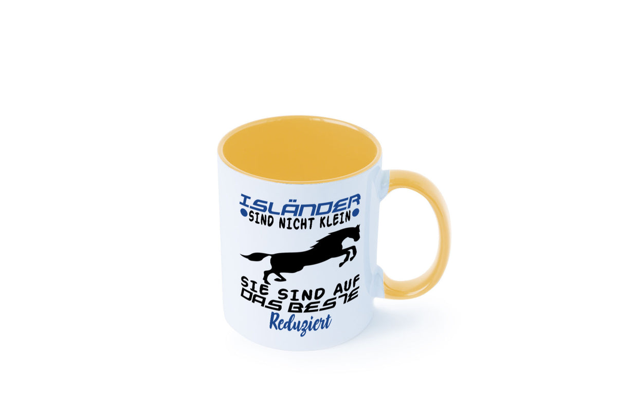 Isländer sind nicht klein | Auf das beste reduziert Geschenk Humor Geschenkidee Tasse