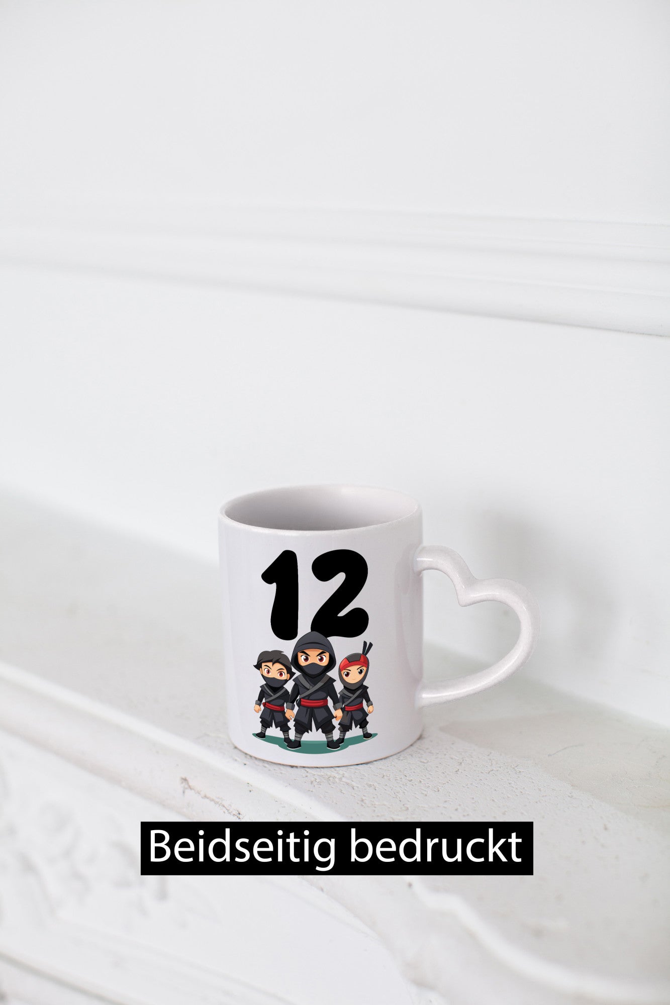 12. Geburtstag | 12 Jahre Ninja lustiger Spruch Geschenk Geschenkidee Tasse