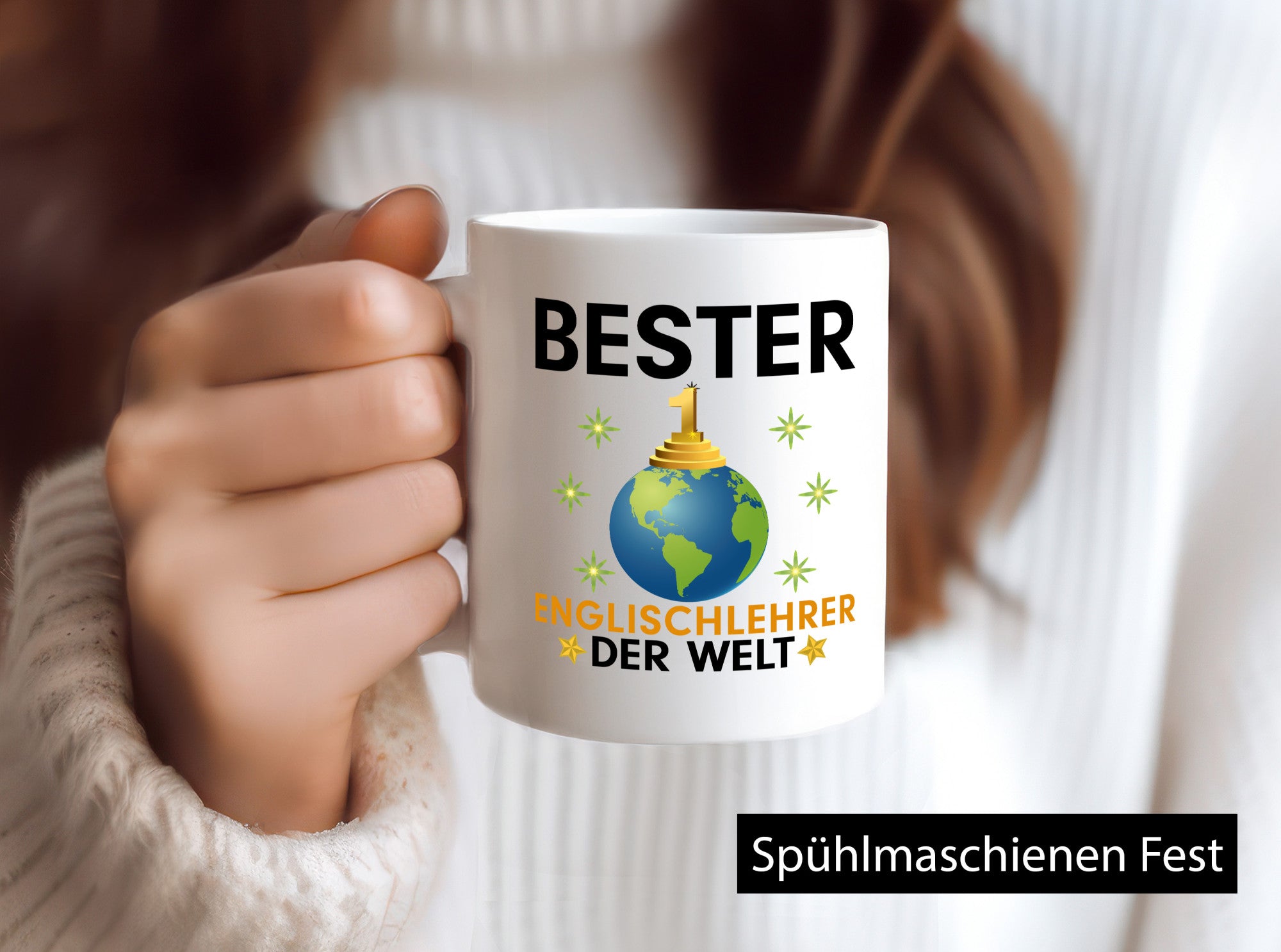 Welt Bester Englischlehrer | Schule Englisch Geschenk Humor Geschenkidee