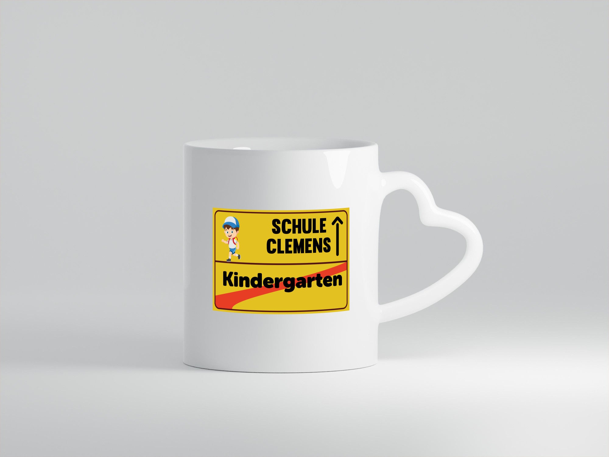 Bye Kindergarten | Schule Clemens Geschenkidee Humor Tasse