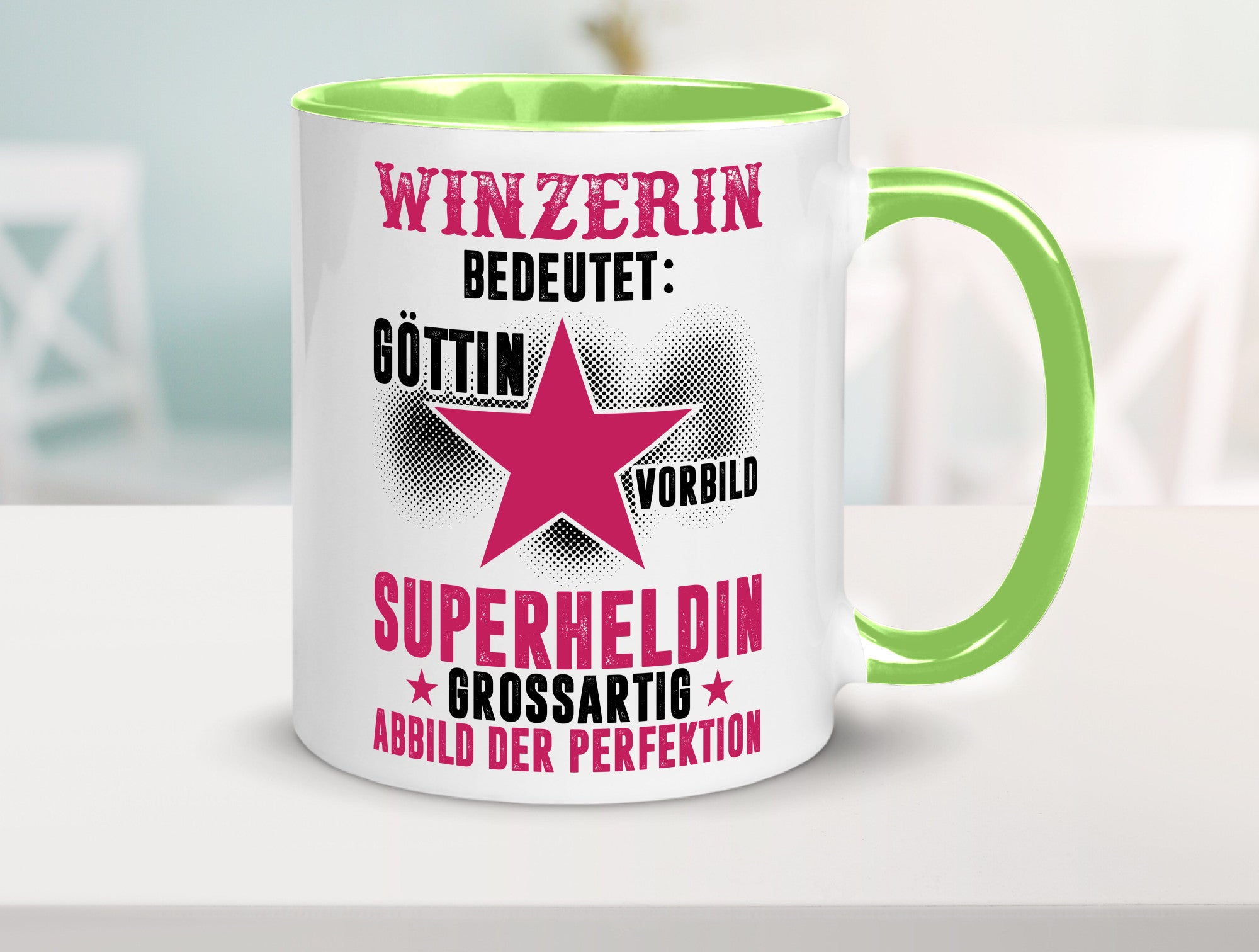 Bedeutung von Winzerin | Weinbauer Wein lustiger Spruch Geschenk Humor