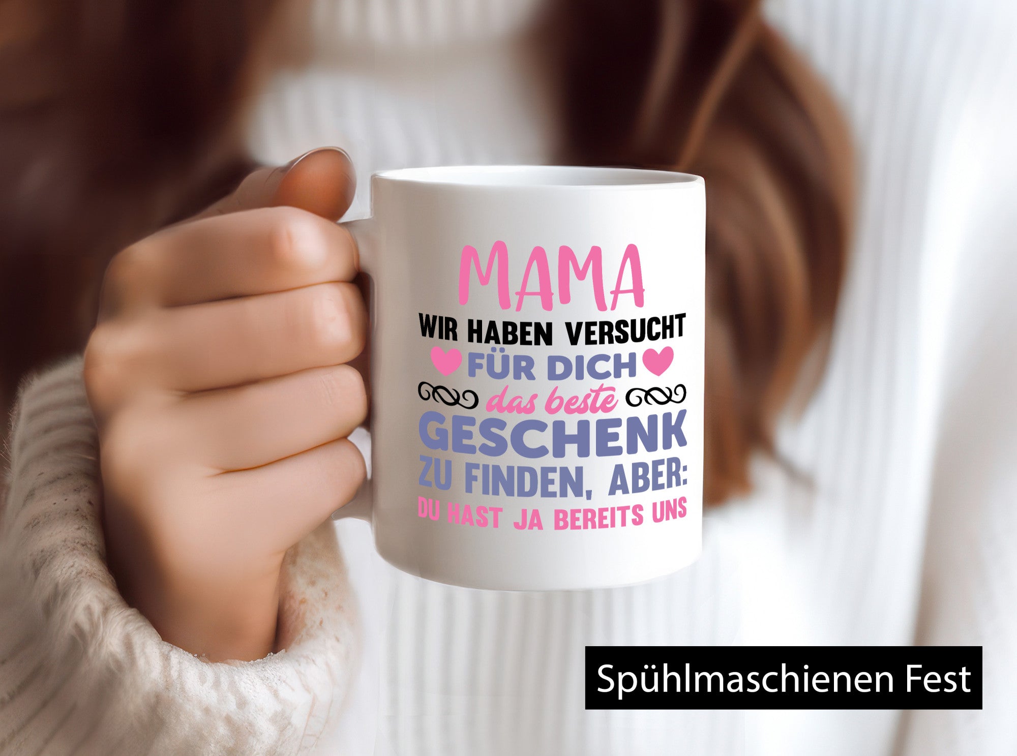 Mama wir haben für dich das Beste geschenk | du hast ja uns lustiger Spruch