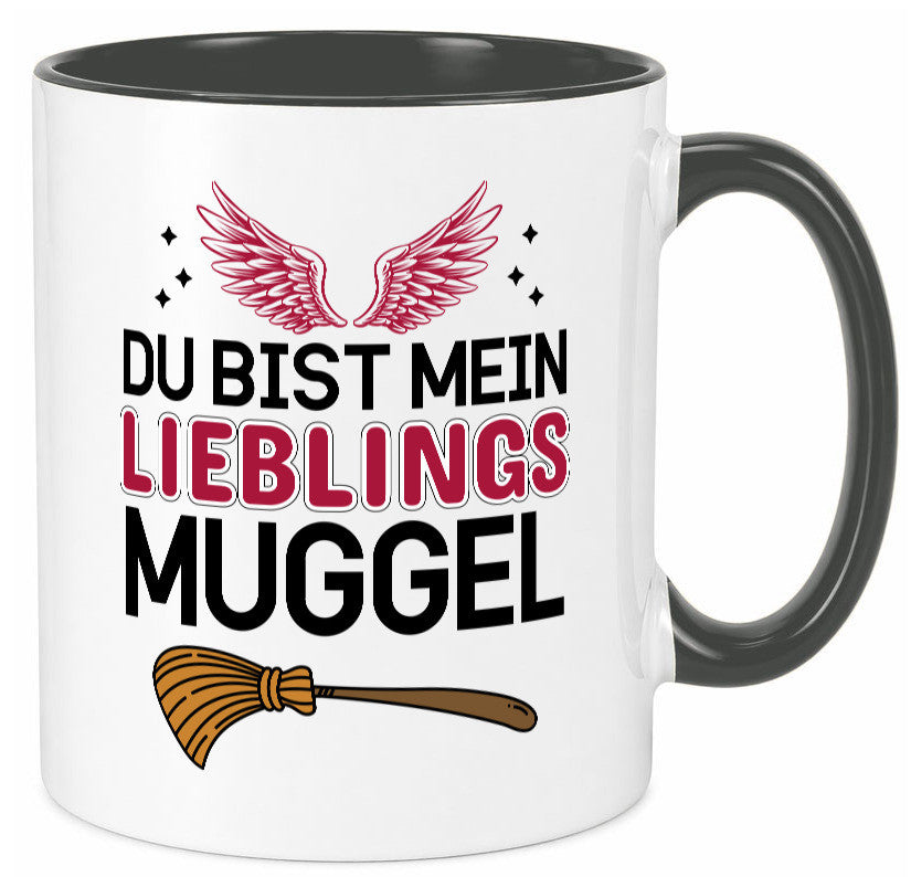 Lieblings Muggel Geschenk Humor Geschenkidee lustiger Spruch Tasse