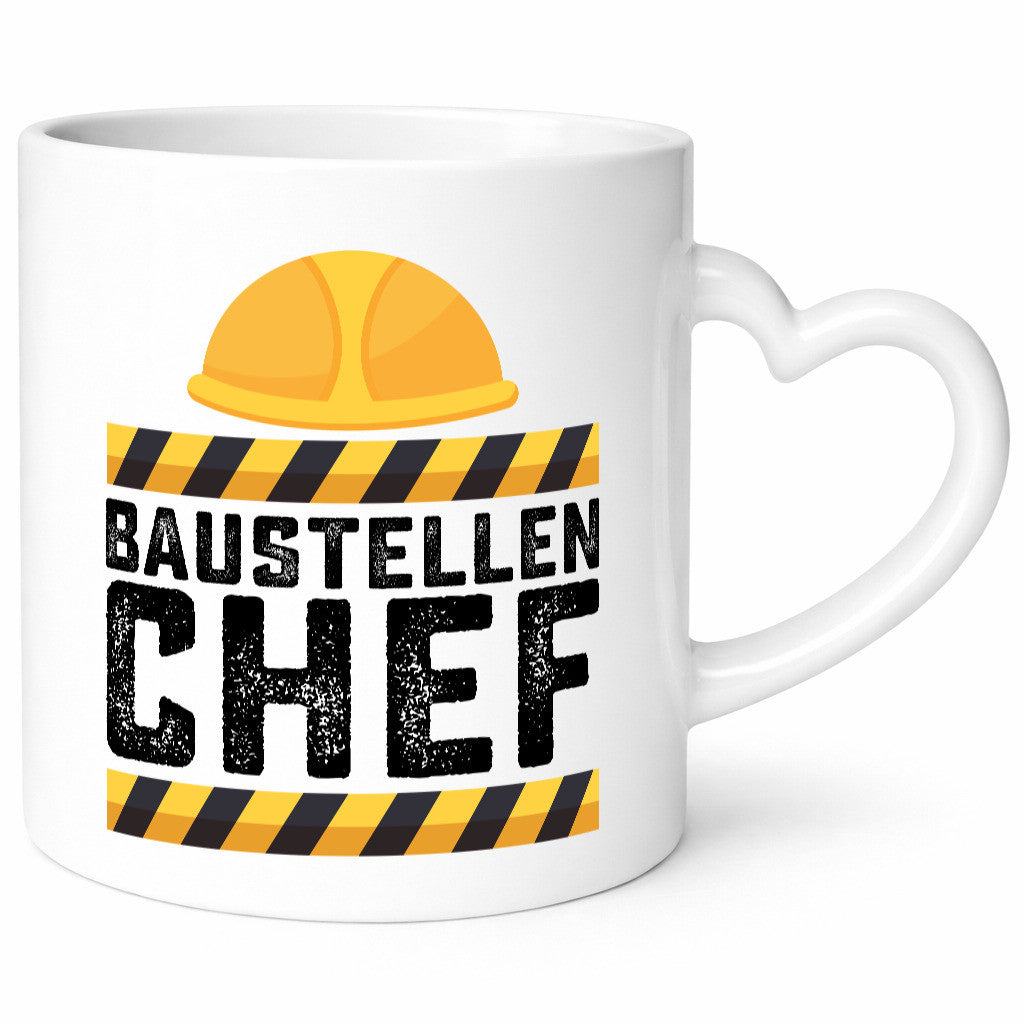 Baustellen Chef | Baustelle Bauherr Bauleiter Geschenkidee Arbeit Kollegen Büro
