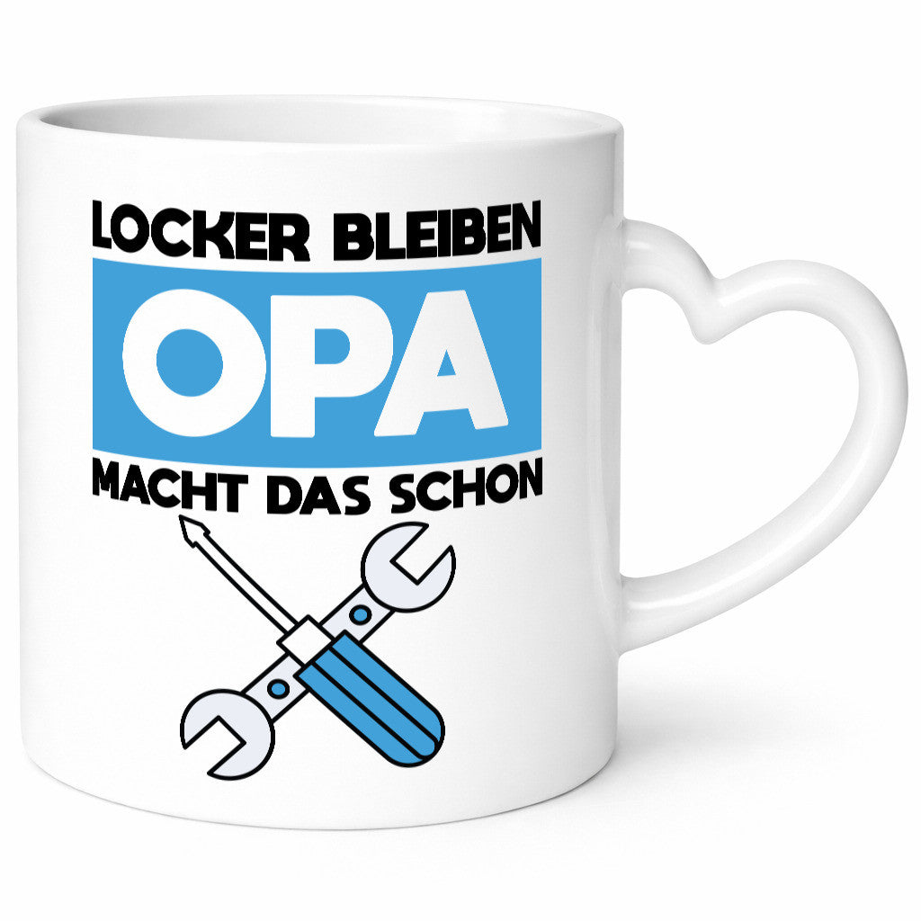 Opa macht das schon | Werkzeug Geschenk Familie Geschenkidee lustiger Spruch