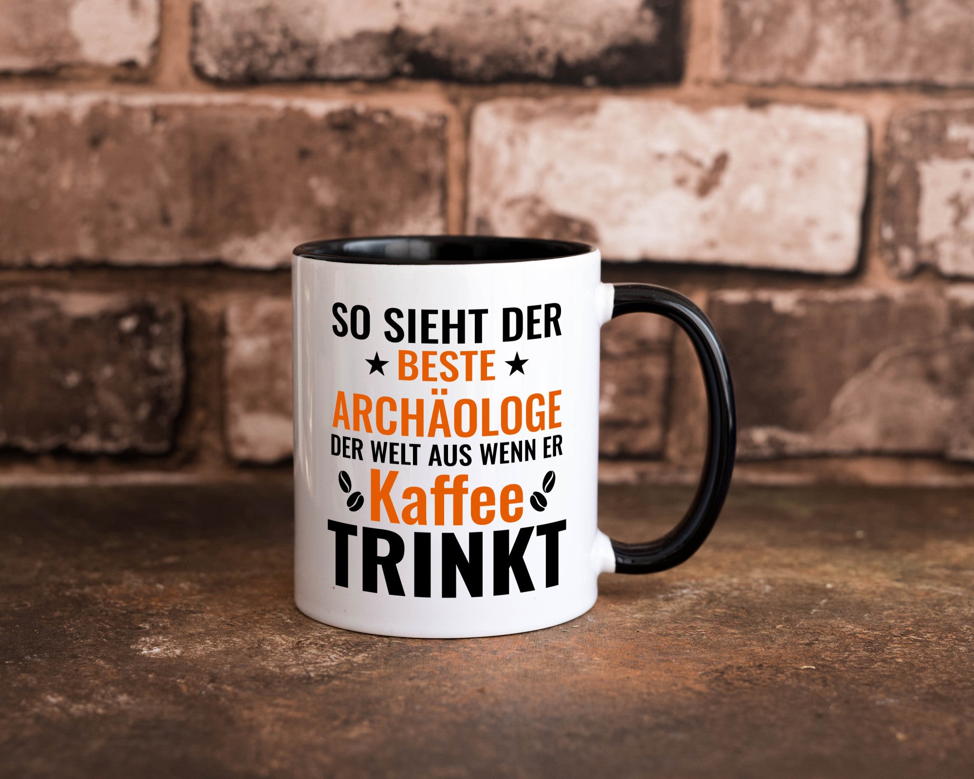 Kaffee trinkt: Archäologe | Archäologie Forscher lustig Humor Geschenkidee