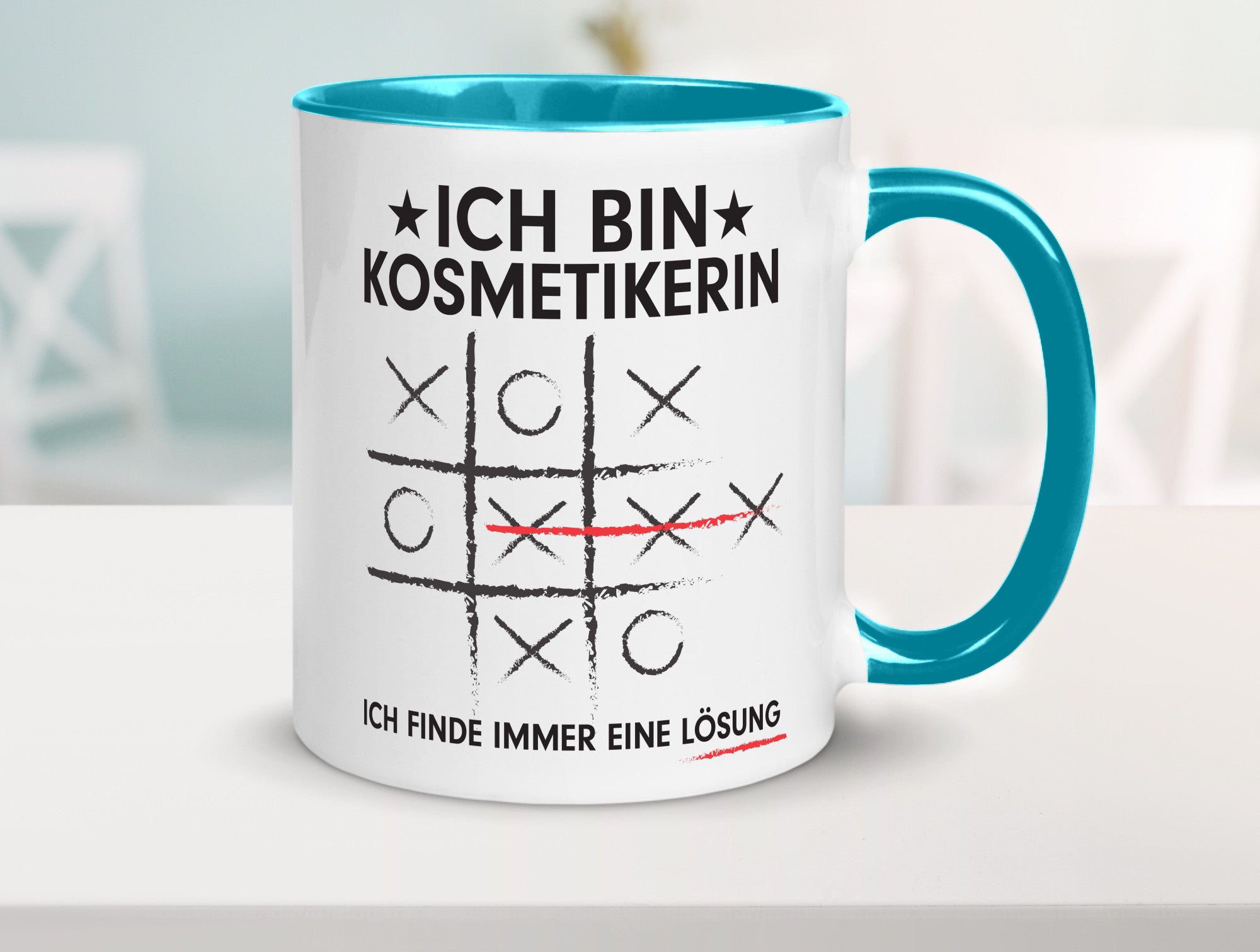 Löse Probleme: Kosmetikerin | Kosmetik Stylistin Geschenk Humor Geschenkidee