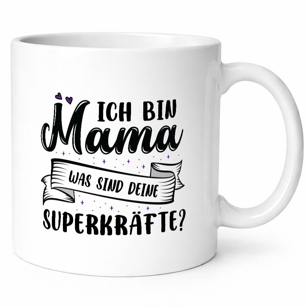 Superheldin Mama | Muttertag superkraft lustiger Spruch Geschenk Familie