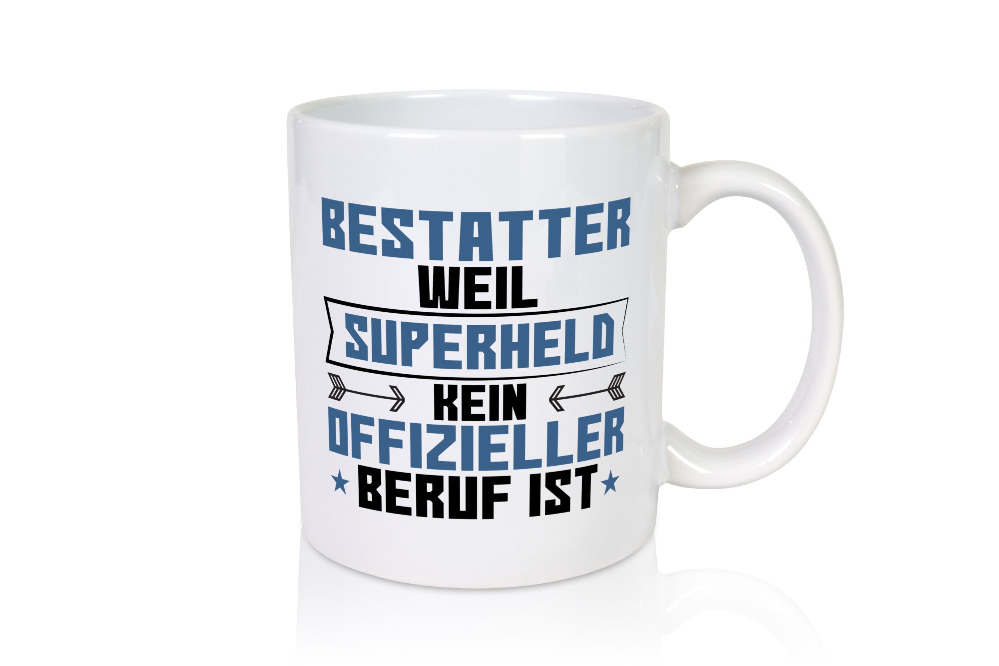 Superheld Bestatter | Bestattung Totengräber lustig Humor Geschenkidee Geschenk