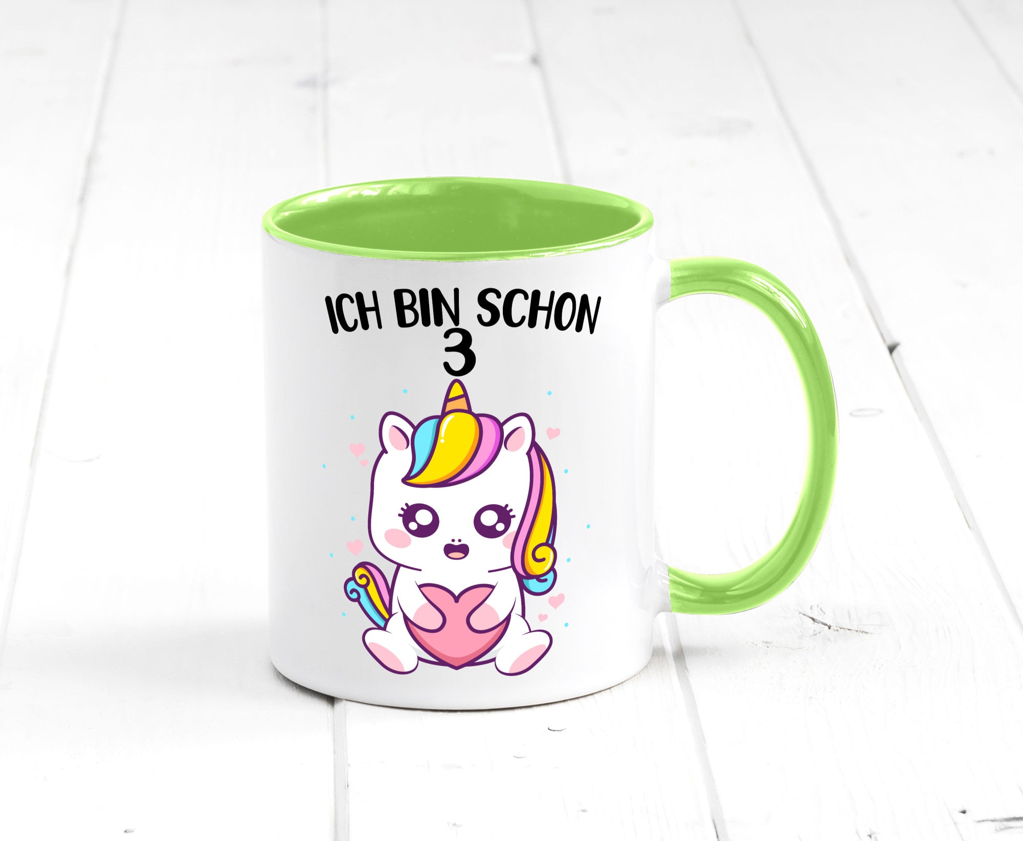 3. Geburtstag | Ich bin schon 3 Jahre Einhorn Mädchen lustig Geschenkidee