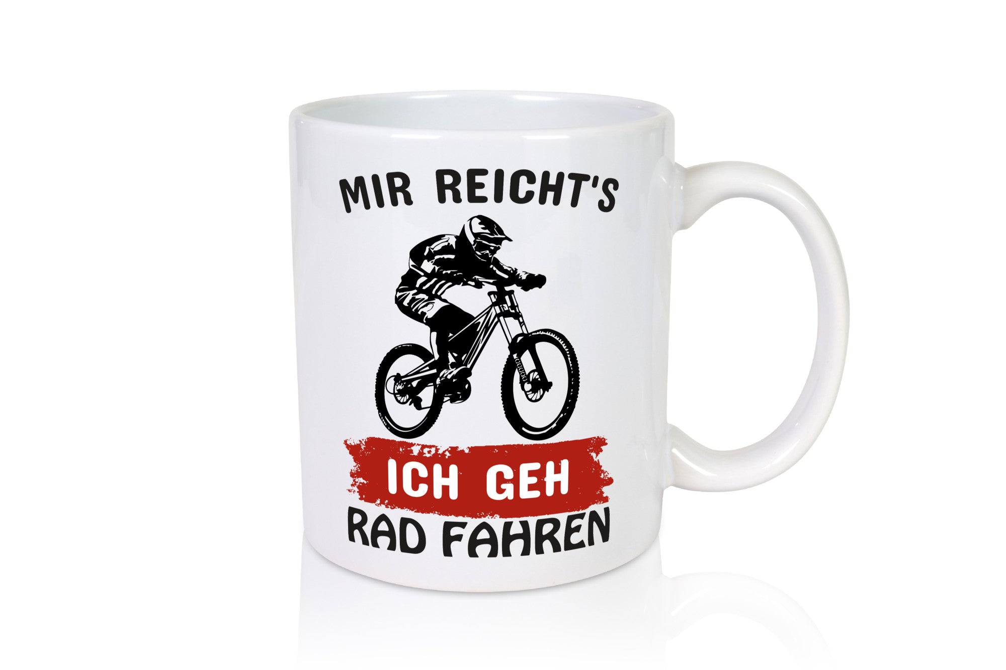 Ich geh Rad fahren | Radler Tasse Fahrradfahrer Humor Geschenkidee