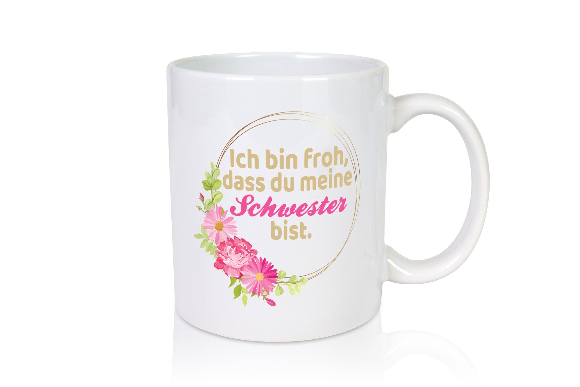 Ich bin froh das du meine Schwester bist | Geschwister v2 Humor Geschenkidee