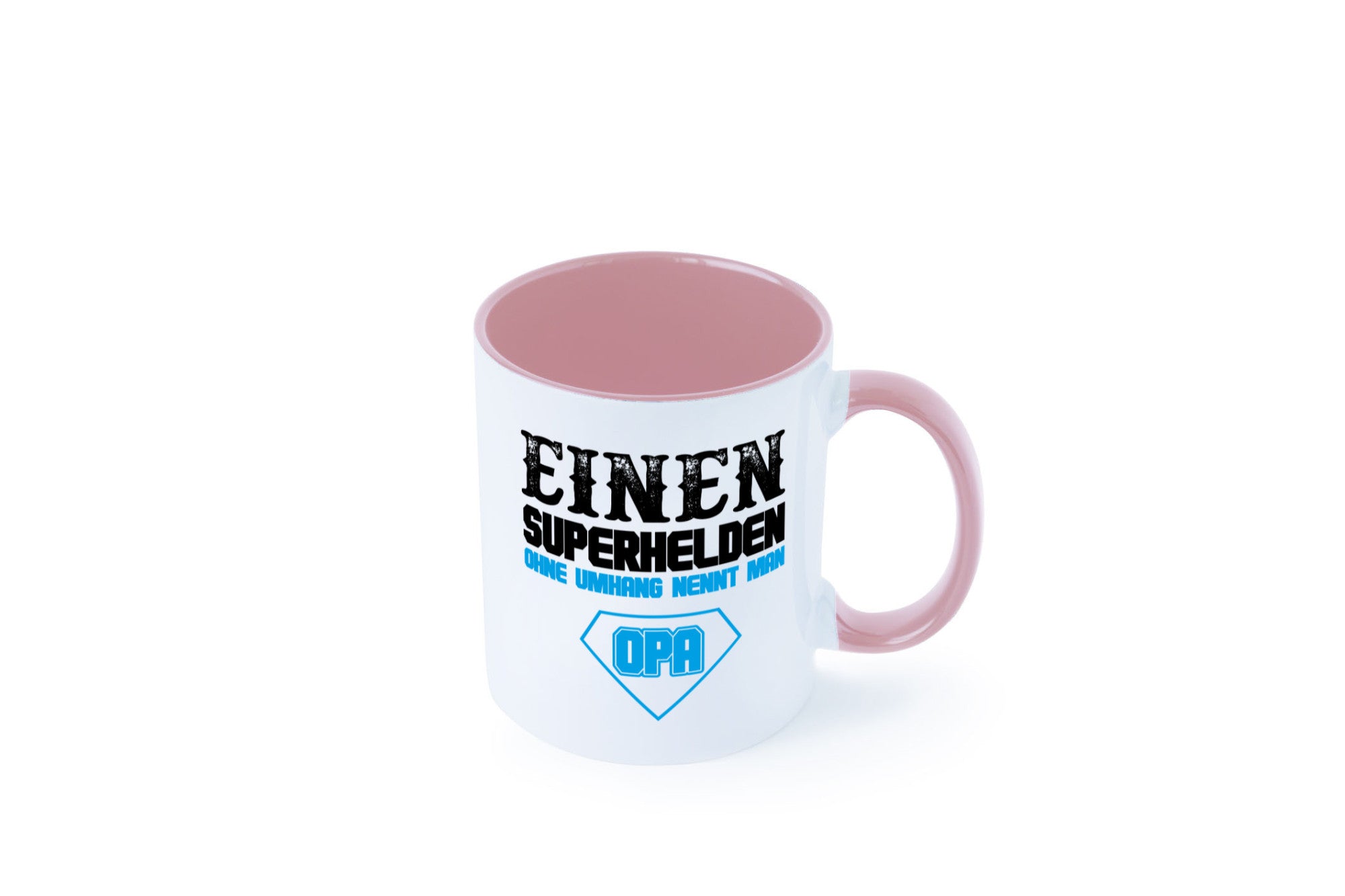 Superheld Opa Geschenk Familie Geschenkidee lustiger Spruch Tasse