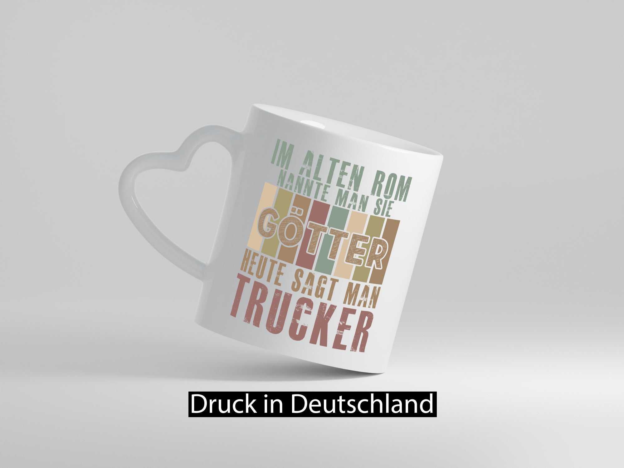 Heute sagt man: Trucker | LKW Fahrer Beruf Geschenk Arbeit Kollegen Büro