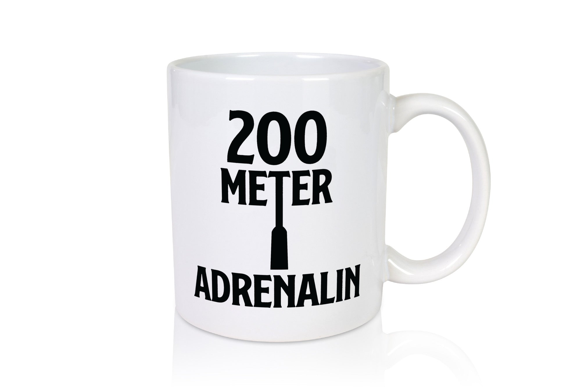 200 Meter Adrenalin v2 lustig Humor Geschenkidee Geschenk Tasse