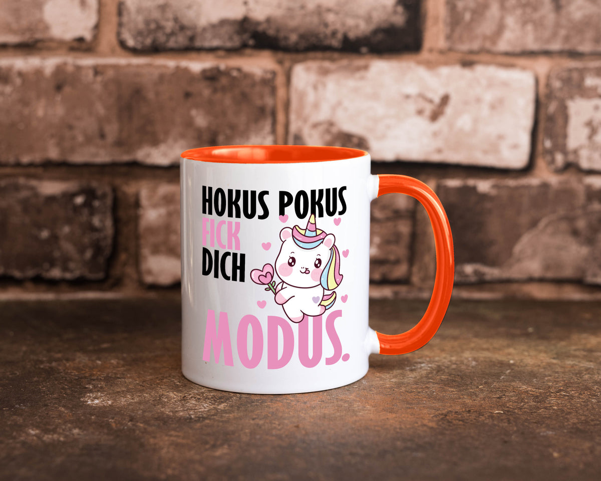Hokus Pokus lustiger Spruch Geschenk Humor Geschenkidee Tasse