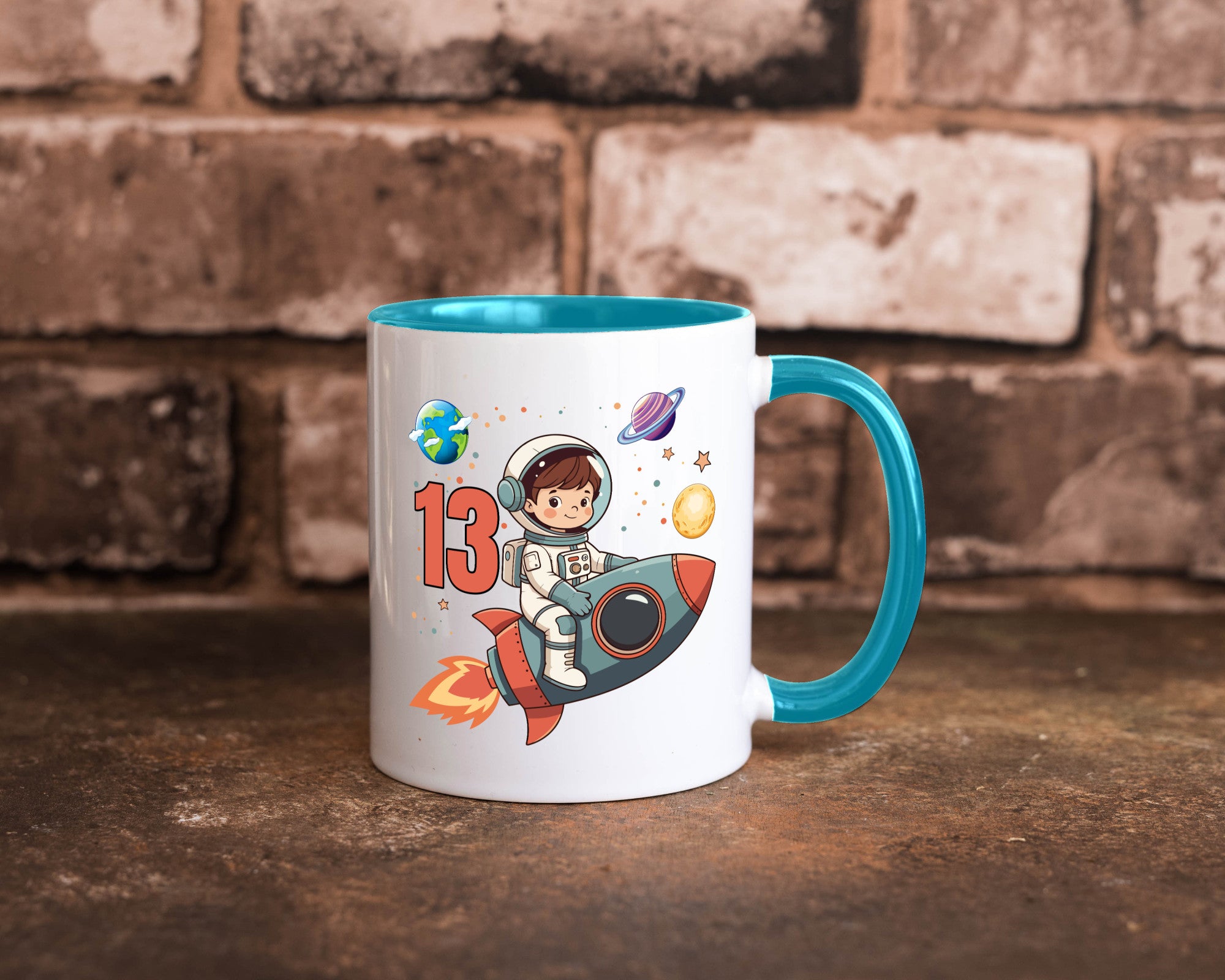13. Geburtstag | 13 Jahre Astronaut Weltraum lustiger Spruch Geschenk