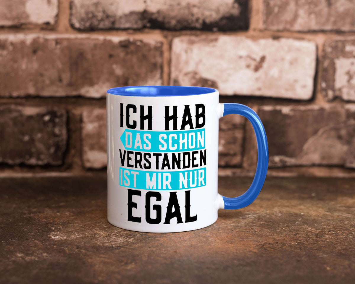Ist mir egal | Protest Teenager Humor Spruch Büro lustig Arbeit Kollegen Tasse