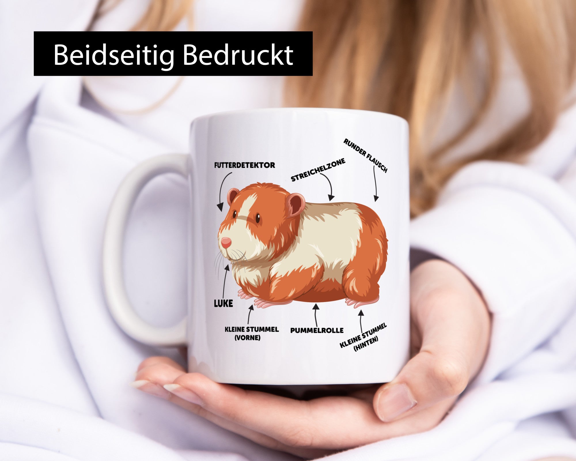 Meerschwein Geschenkidee Humor Tasse
