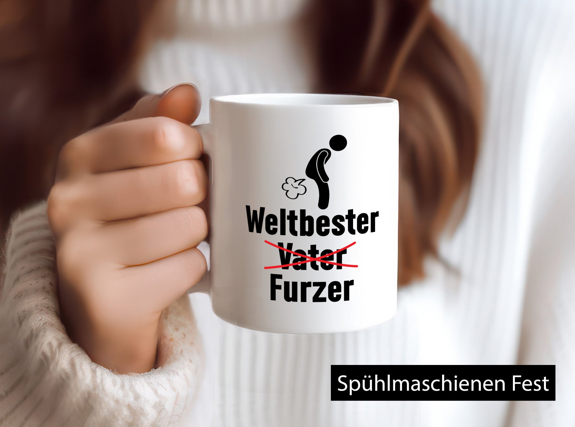 Weltbester Furzer | Bester Vater Vatertag Humor Familie Geschenkidee Tasse