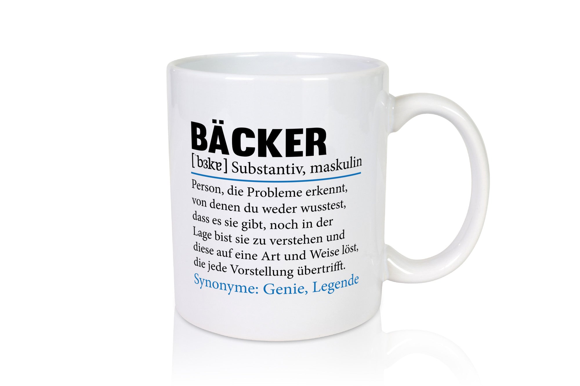 Bäcker | Bäckerei Spruch Backen Konditor lustiger Geschenk Humor Geschenkidee