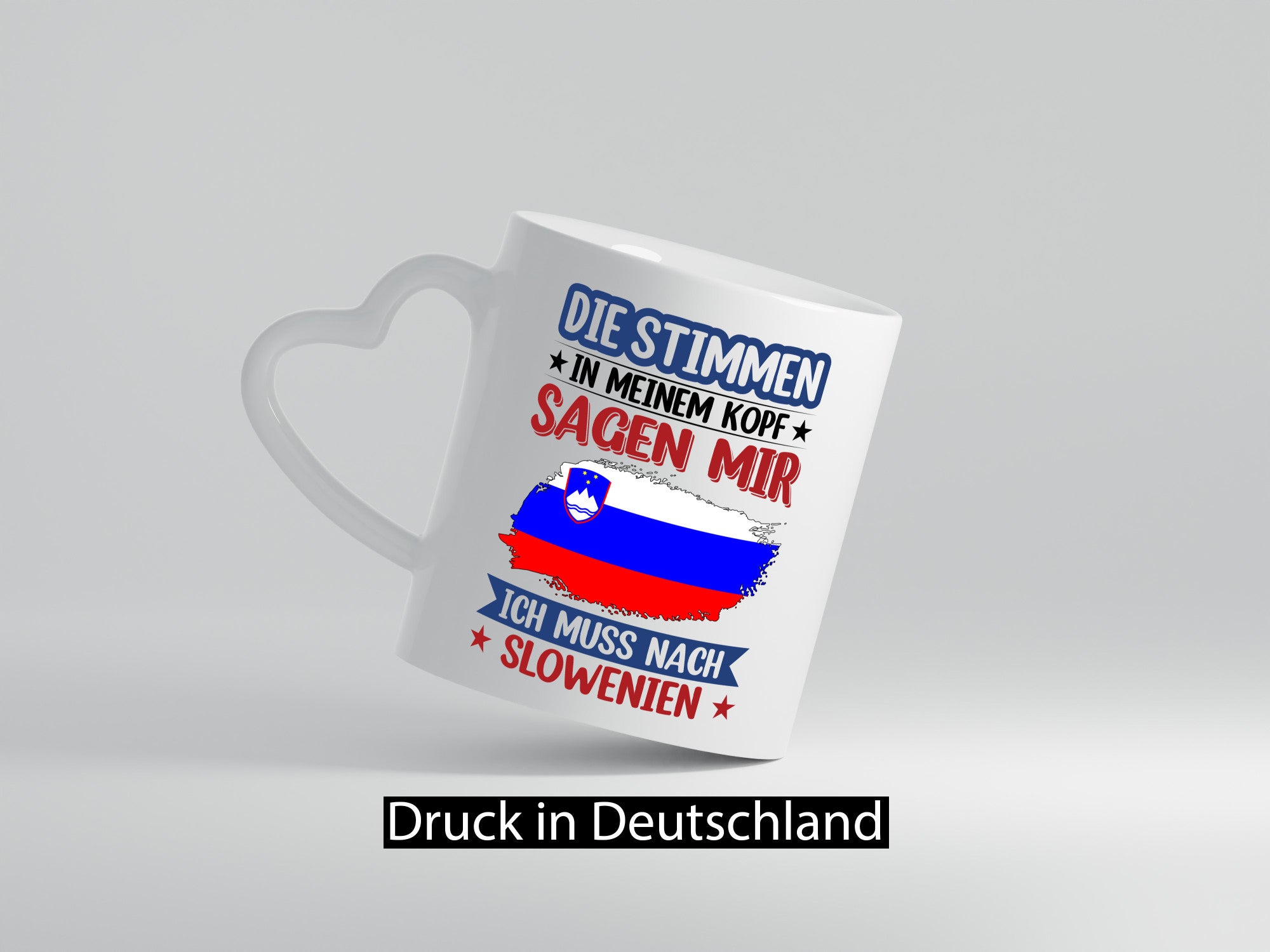 Slowenien | Urlaub Stimmen in meinem Kopf Traumland v2 Geschenk Humor
